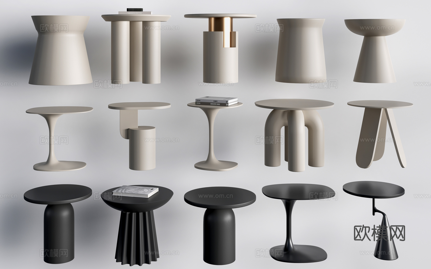 现代茶几 客厅茶几su模型