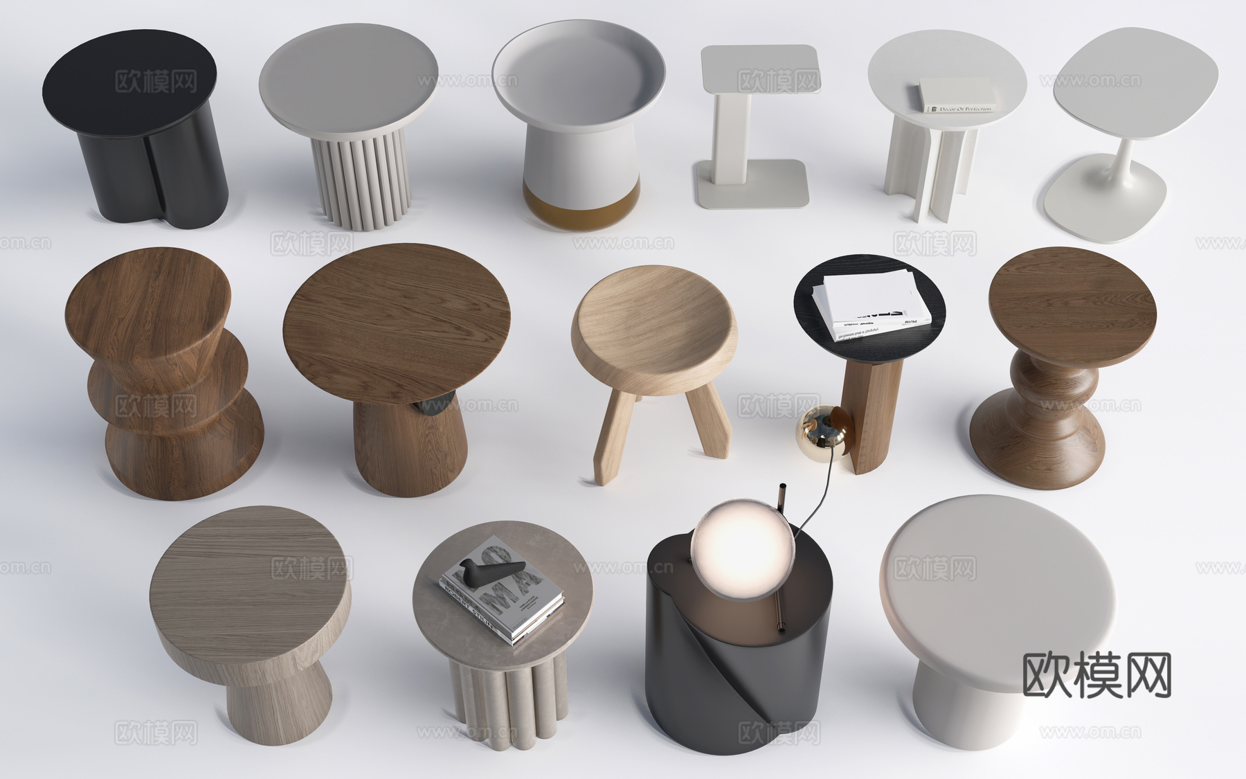 现代茶几 客厅茶几su模型