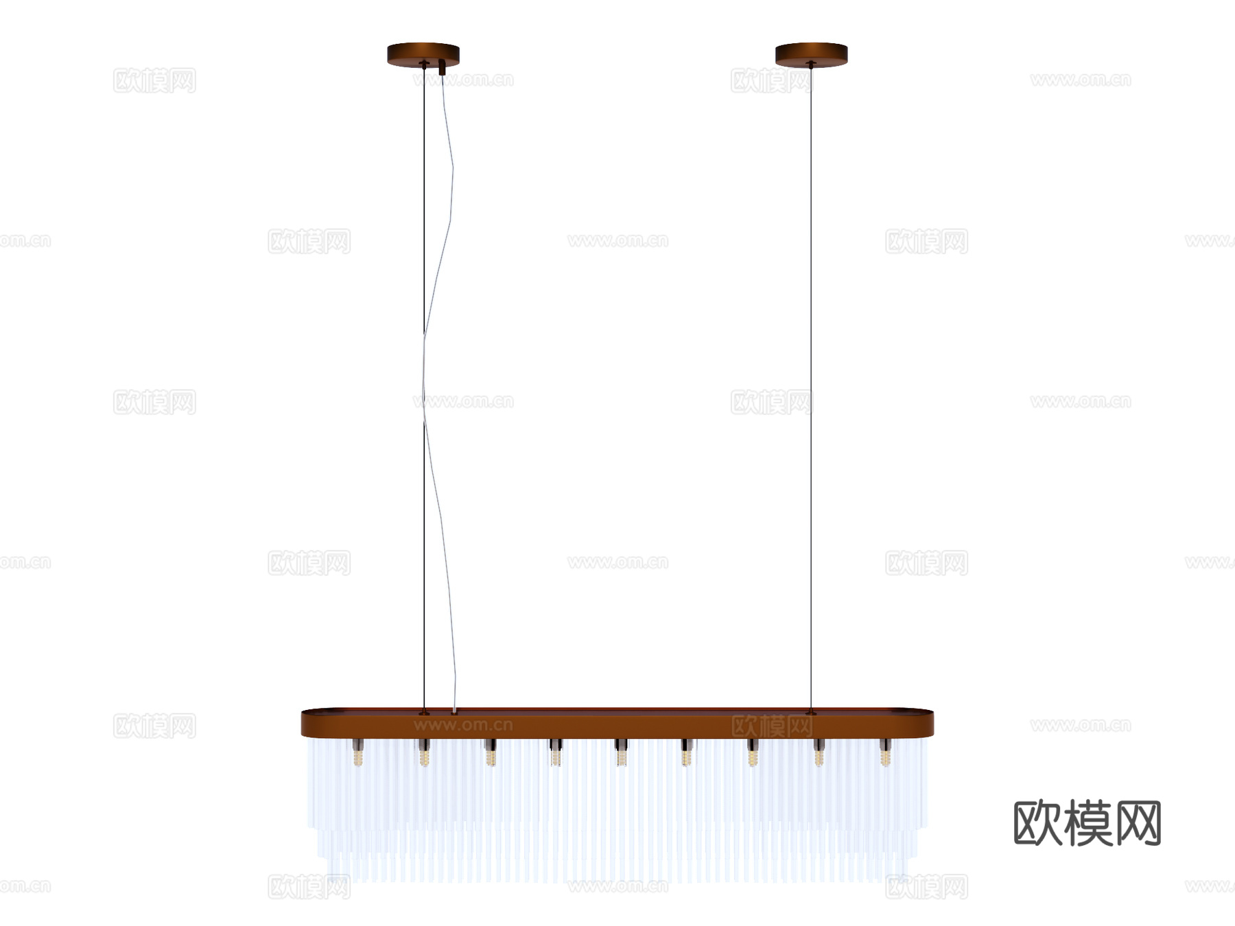 吊灯 水晶吊灯 金属吊灯 装饰灯具su模型