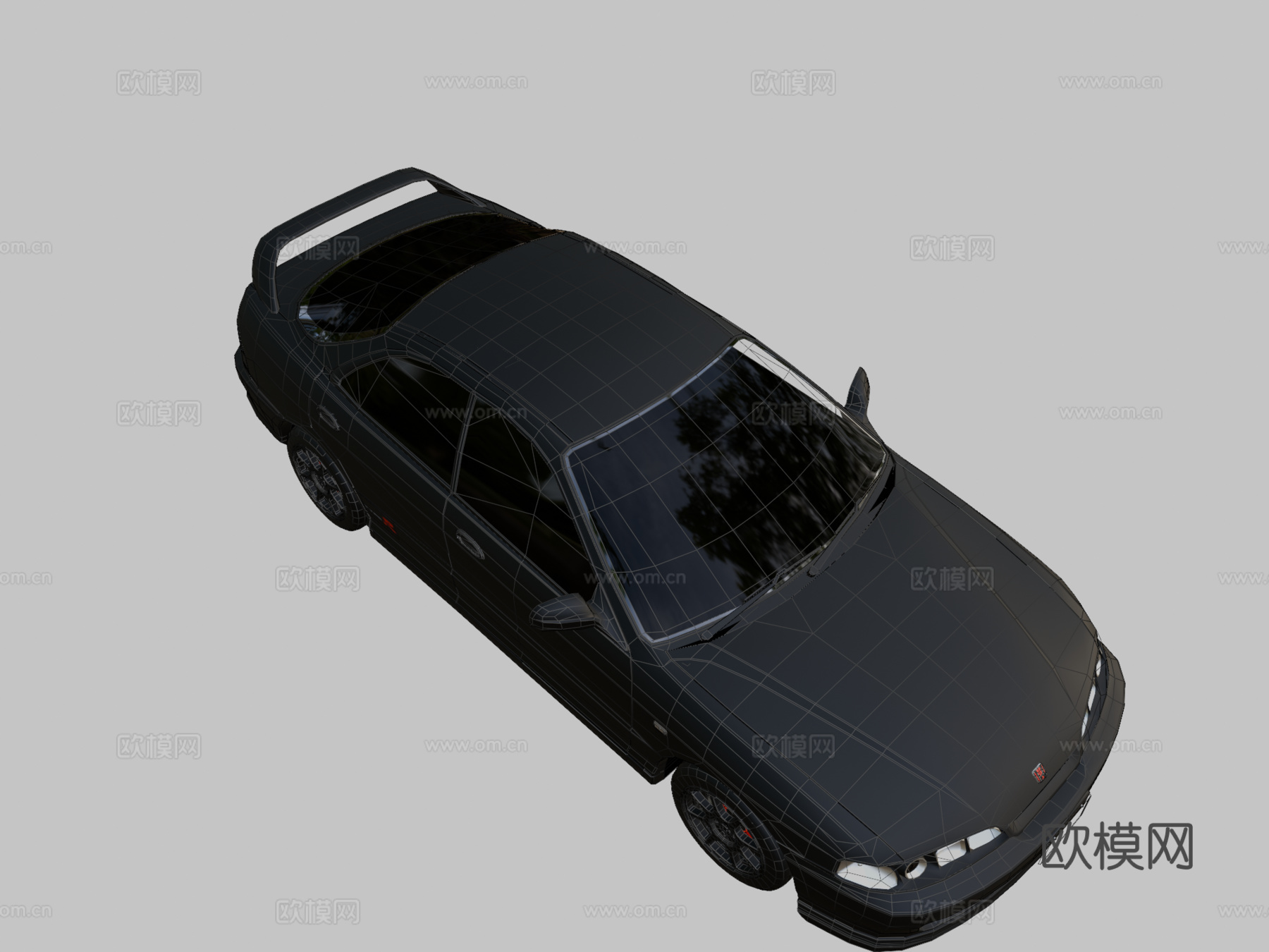 本田 型格 TypeR DB8 更新版3d模型下载（渲染图2）