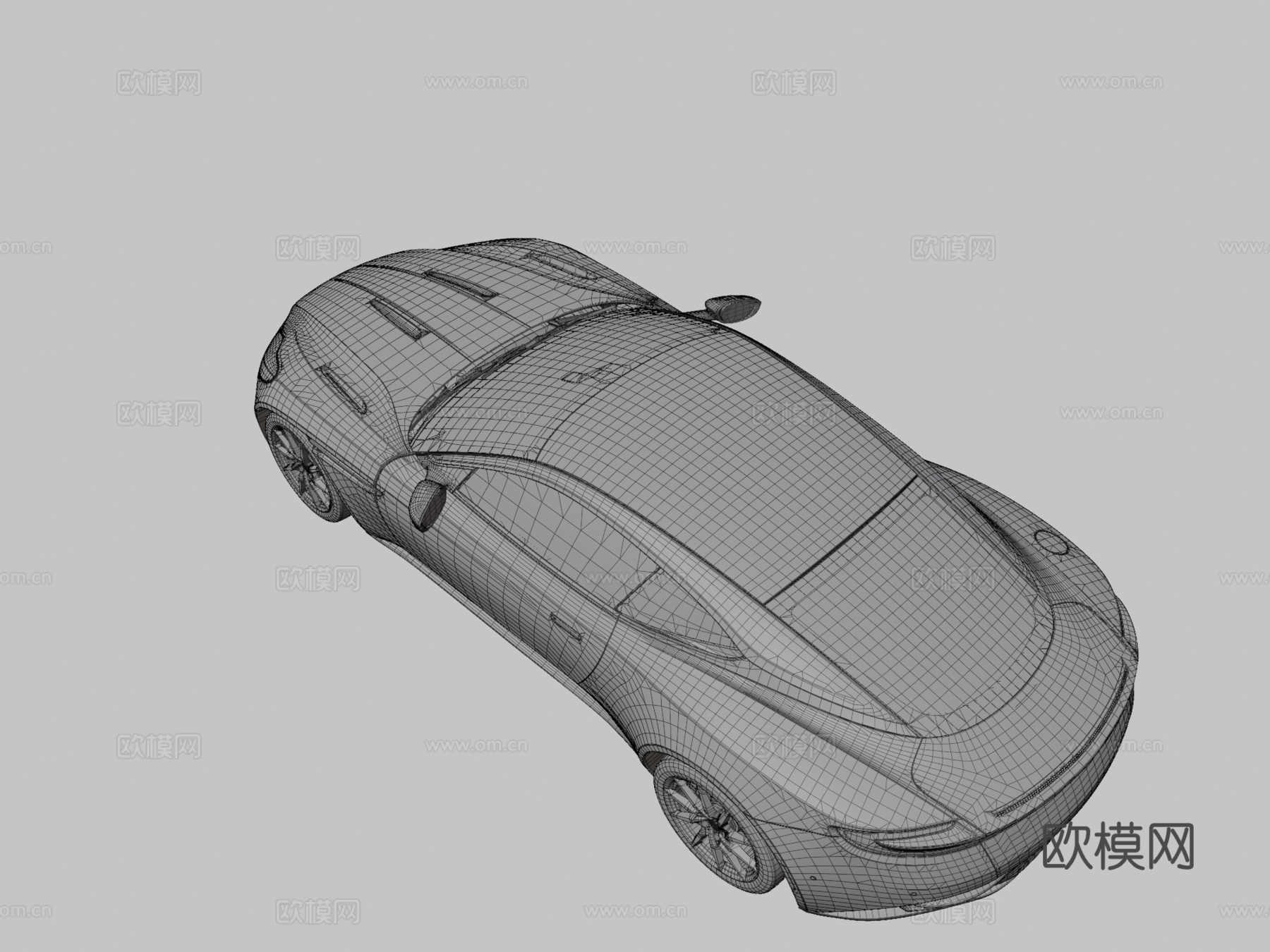 阿斯顿马丁DB115.2升双涡轮增压V123d模型下载（渲染图3）