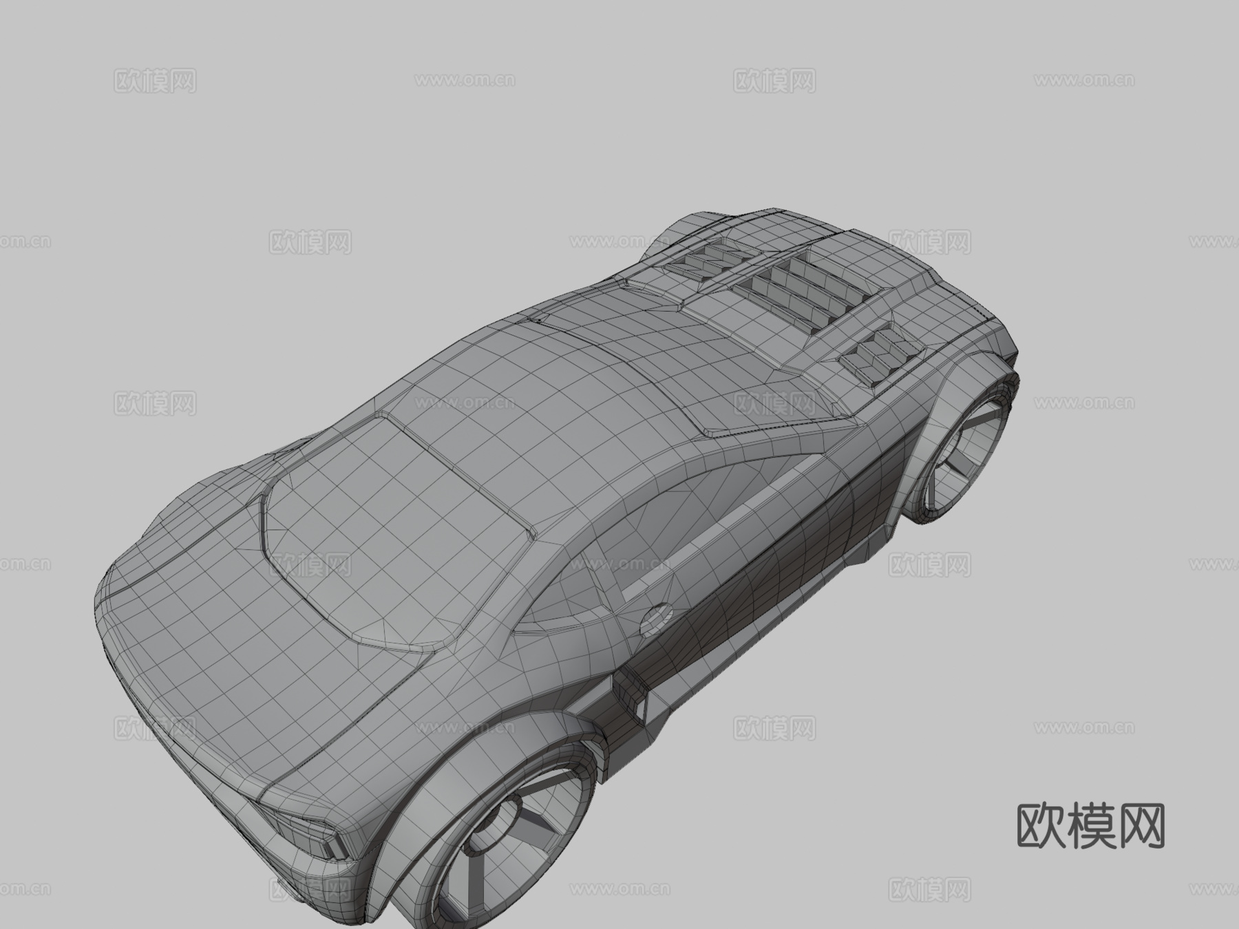 车辆3d模型下载（渲染图3）
