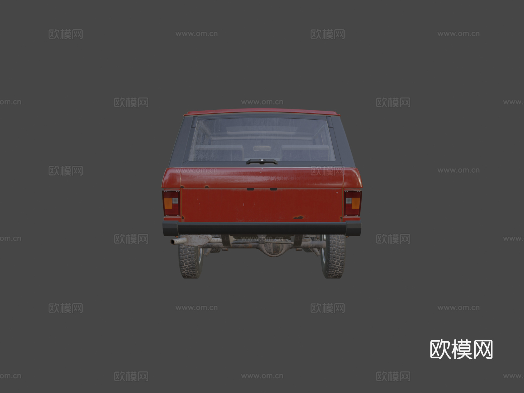 年代 运动型多用途车3d模型下载（渲染图5）