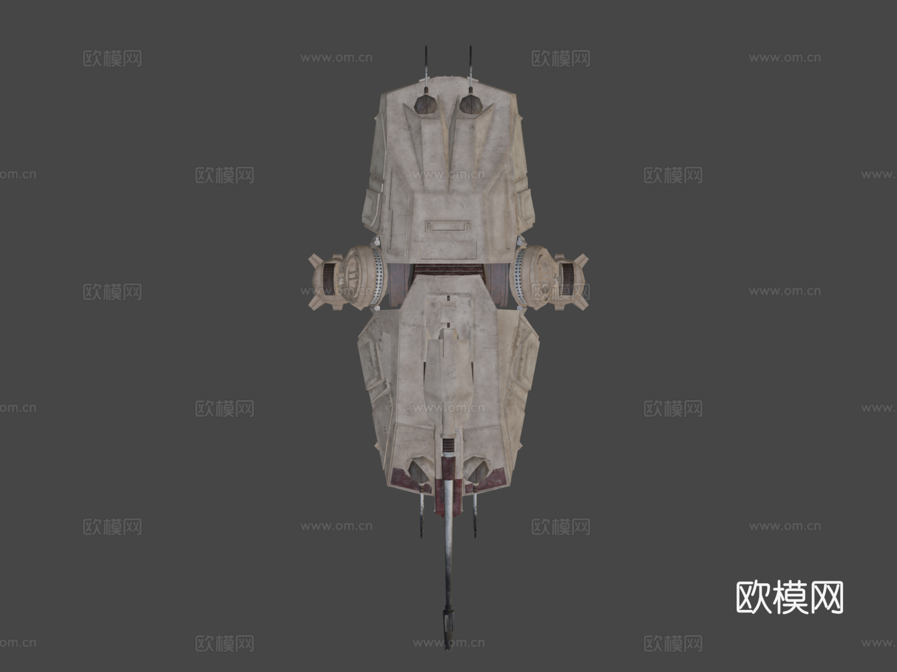 共和国 全地形战术执行者3d模型下载（渲染图8）
