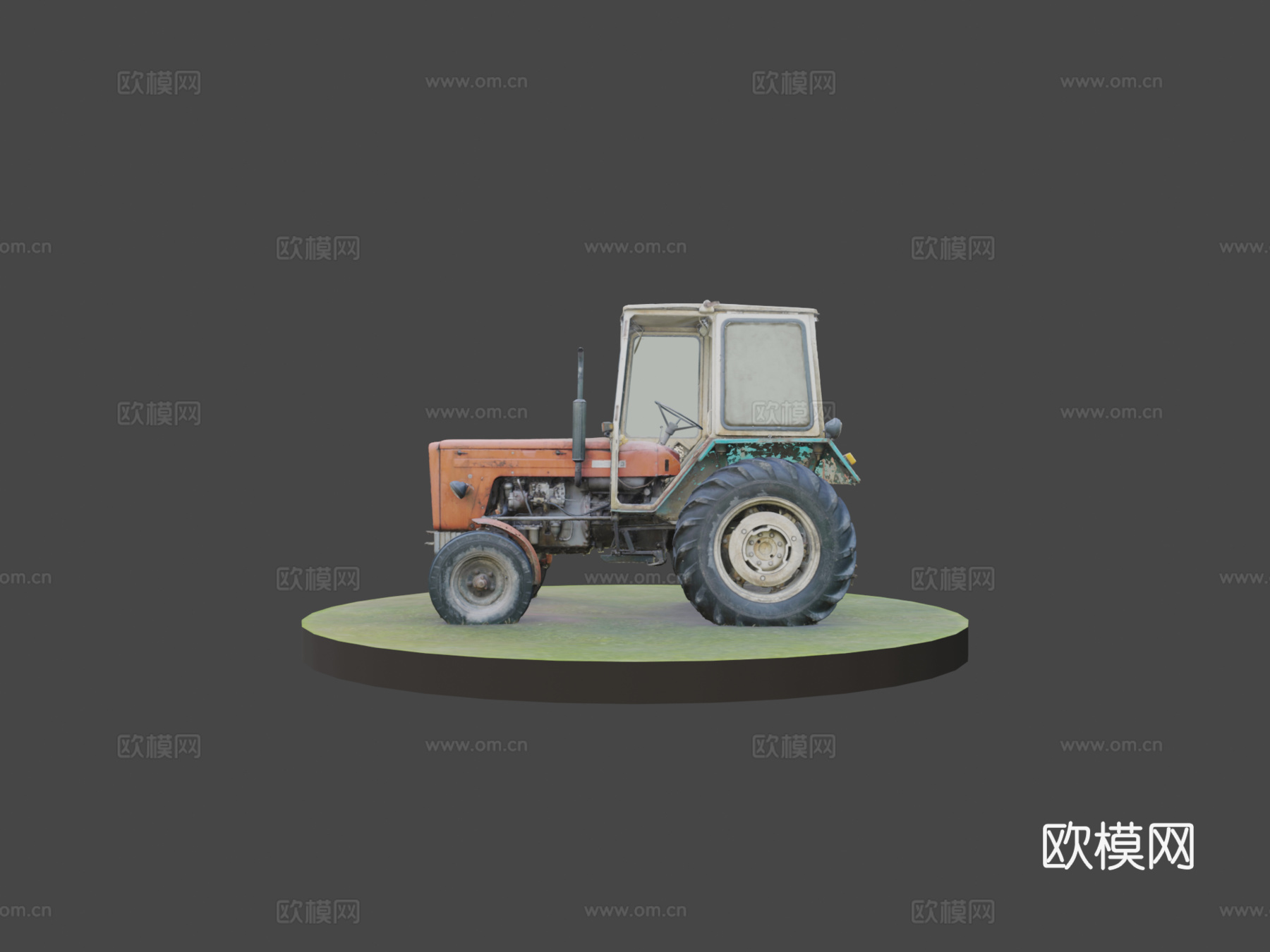 乌尔苏斯 C360 拖拉机3d模型下载（渲染图6）