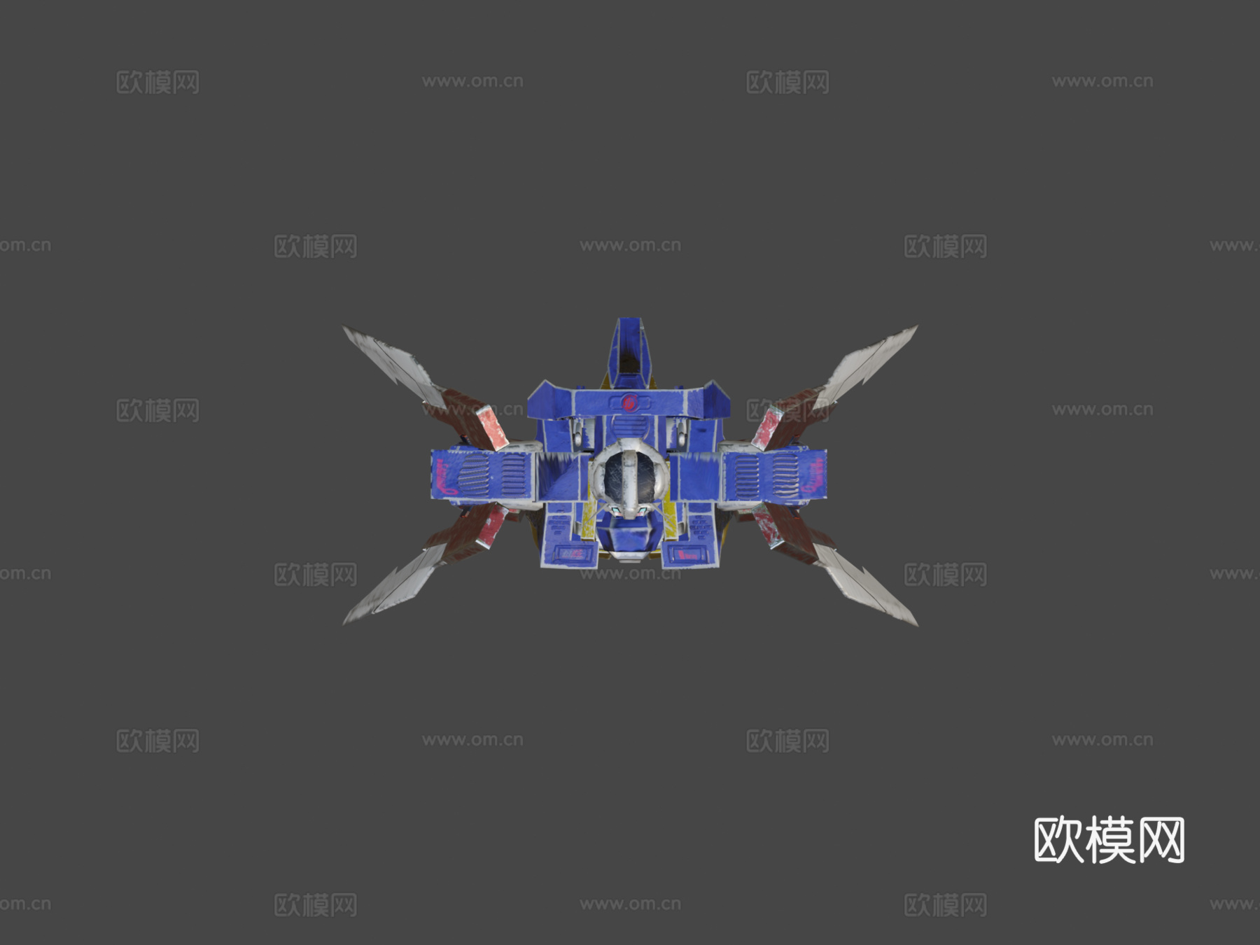 高达AGE 2 标准型3d模型下载（渲染图5）