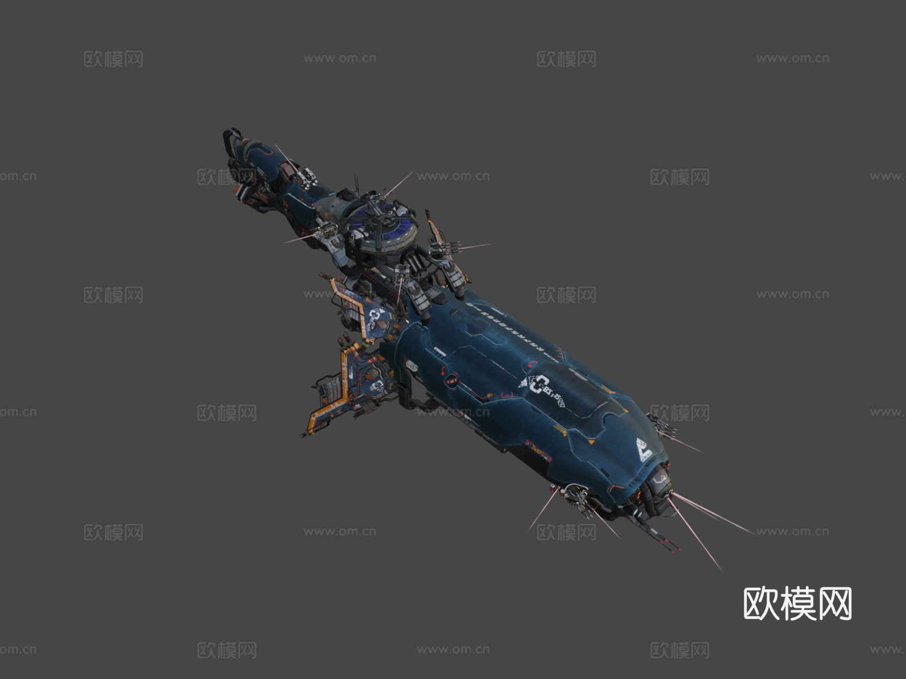 卡卡洛顿3d模型下载（渲染图8）