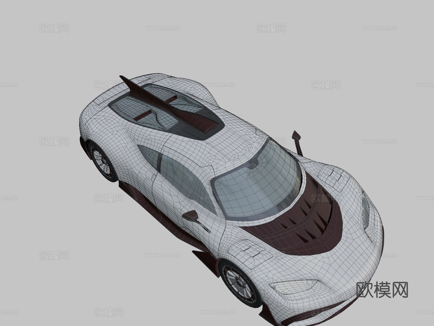 梅赛德斯 AMG 项目 ONE3d模型下载（渲染图2）