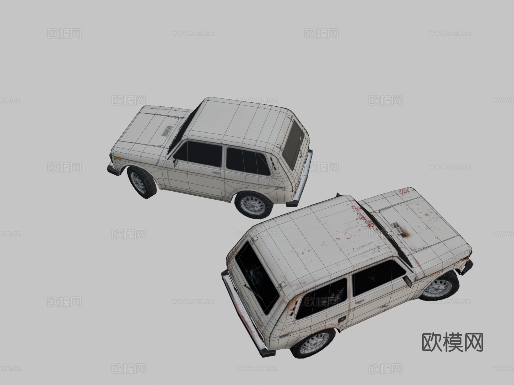 拉达 尼瓦3d模型下载（渲染图2）