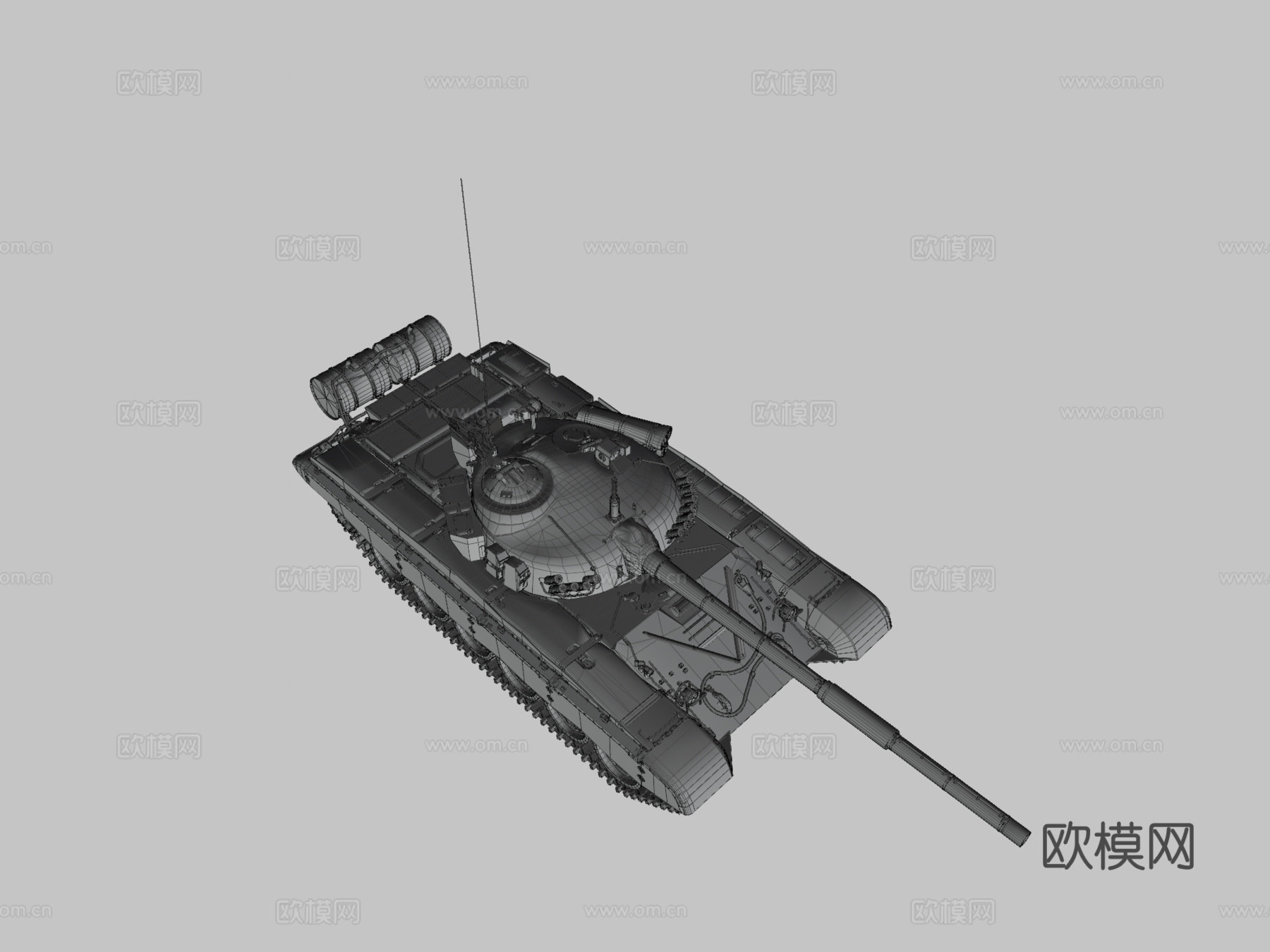 久罗达科维奇M843d模型下载（渲染图3）