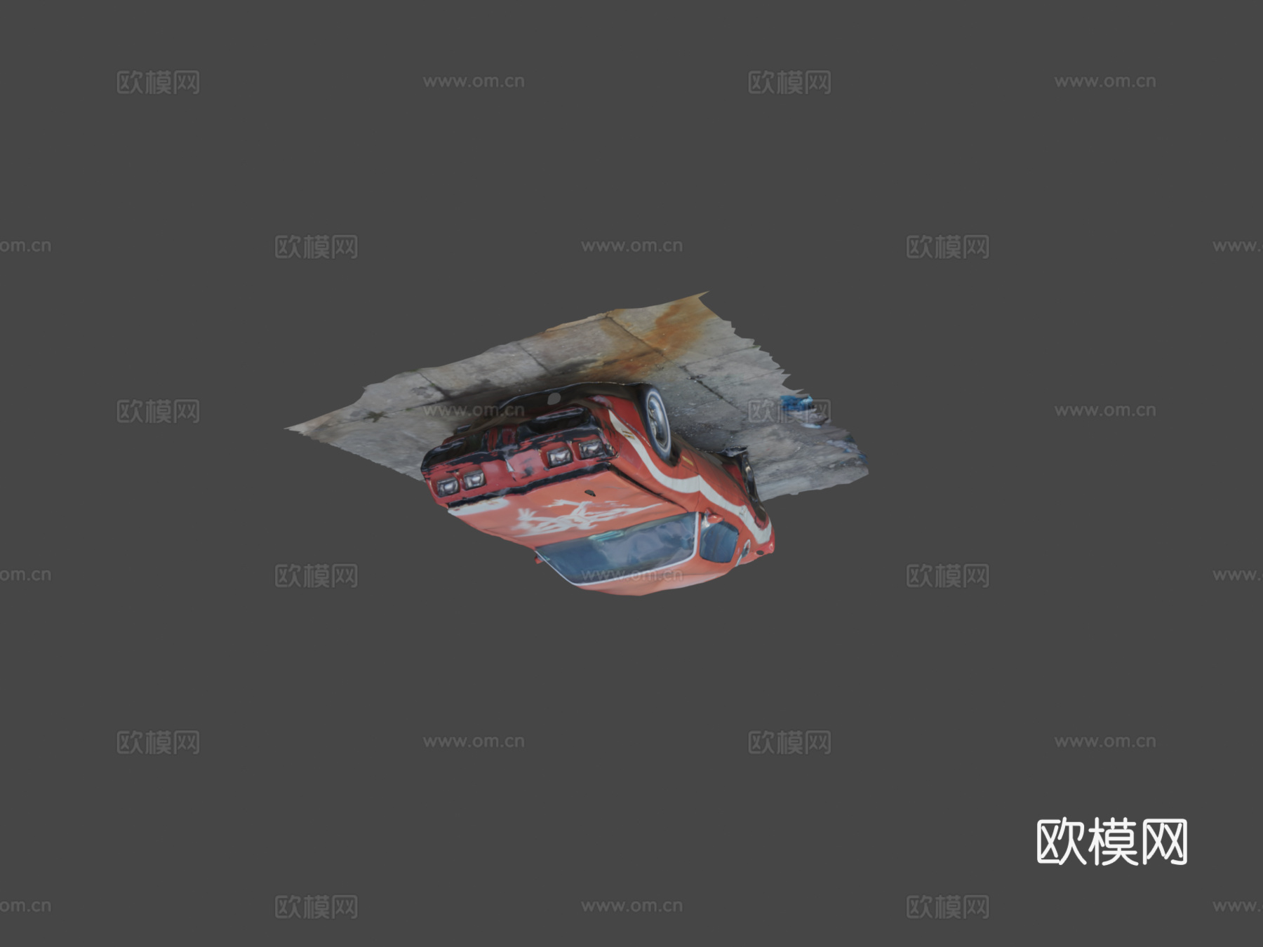 庞蒂亚克 火鸟 公式版3d模型下载（渲染图5）