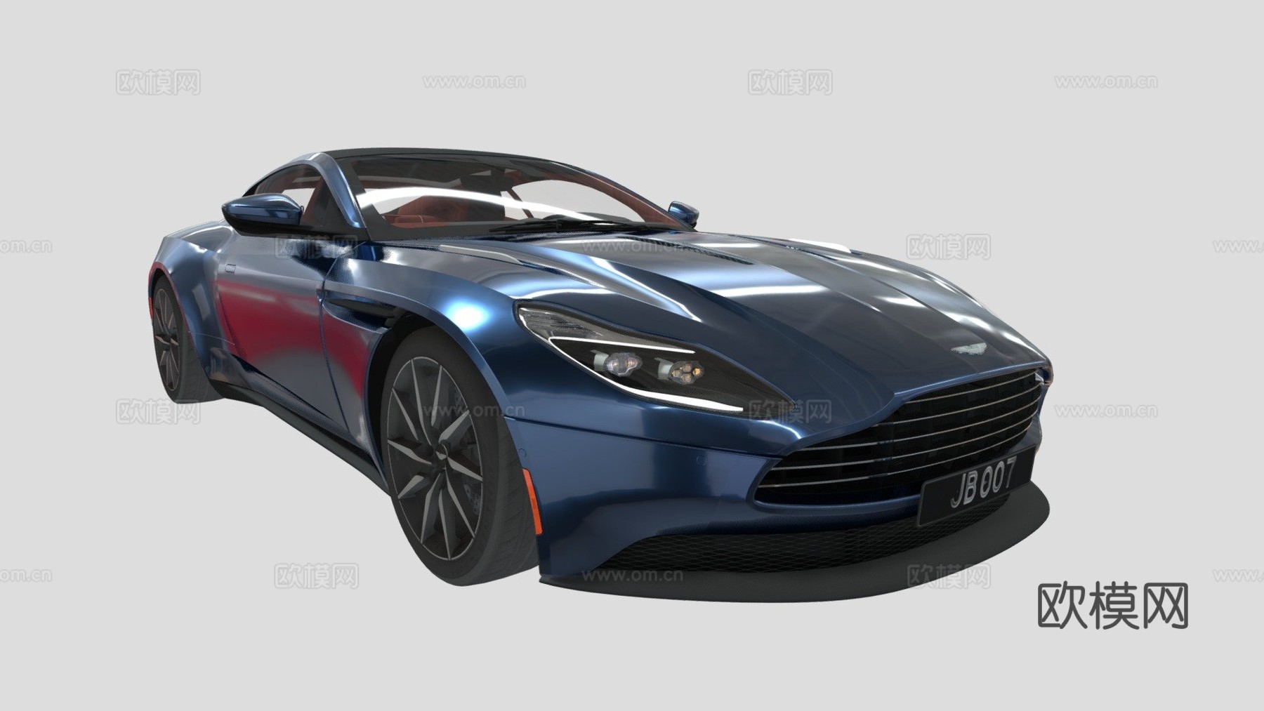 阿斯顿马丁DB115.2升双涡轮增压V123d模型下载（渲染图1）