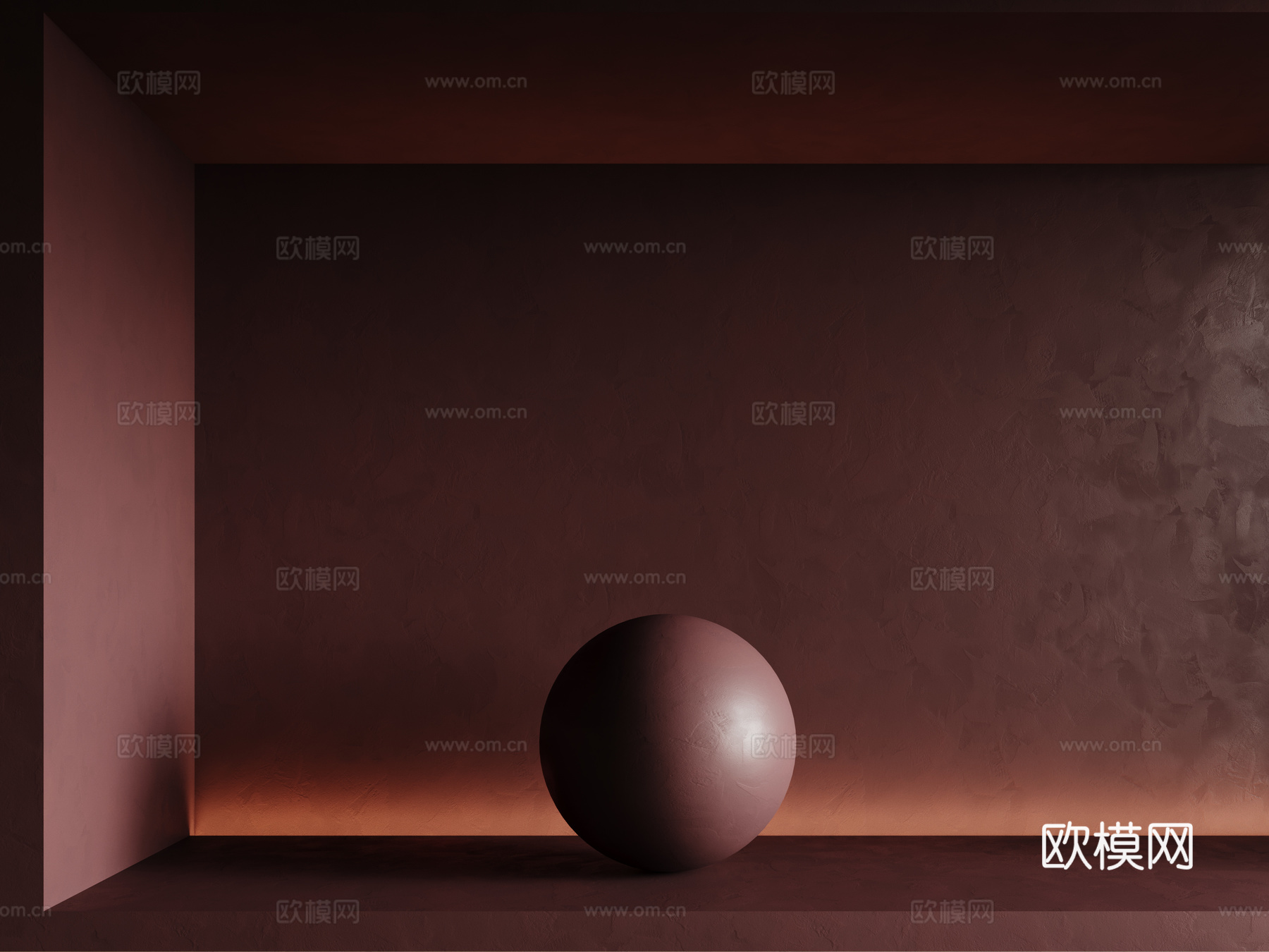 现代涂料 微水泥 艺术漆 肌理漆 水泥墙su模型