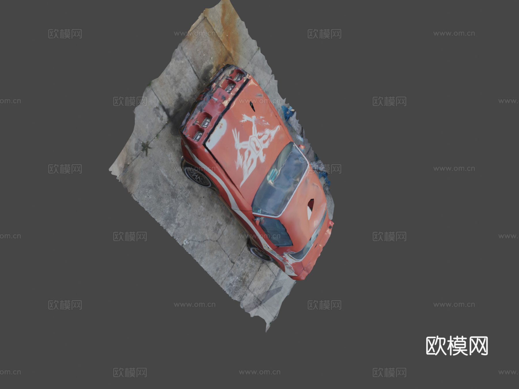 庞蒂亚克 火鸟 公式版3d模型下载（渲染图8）