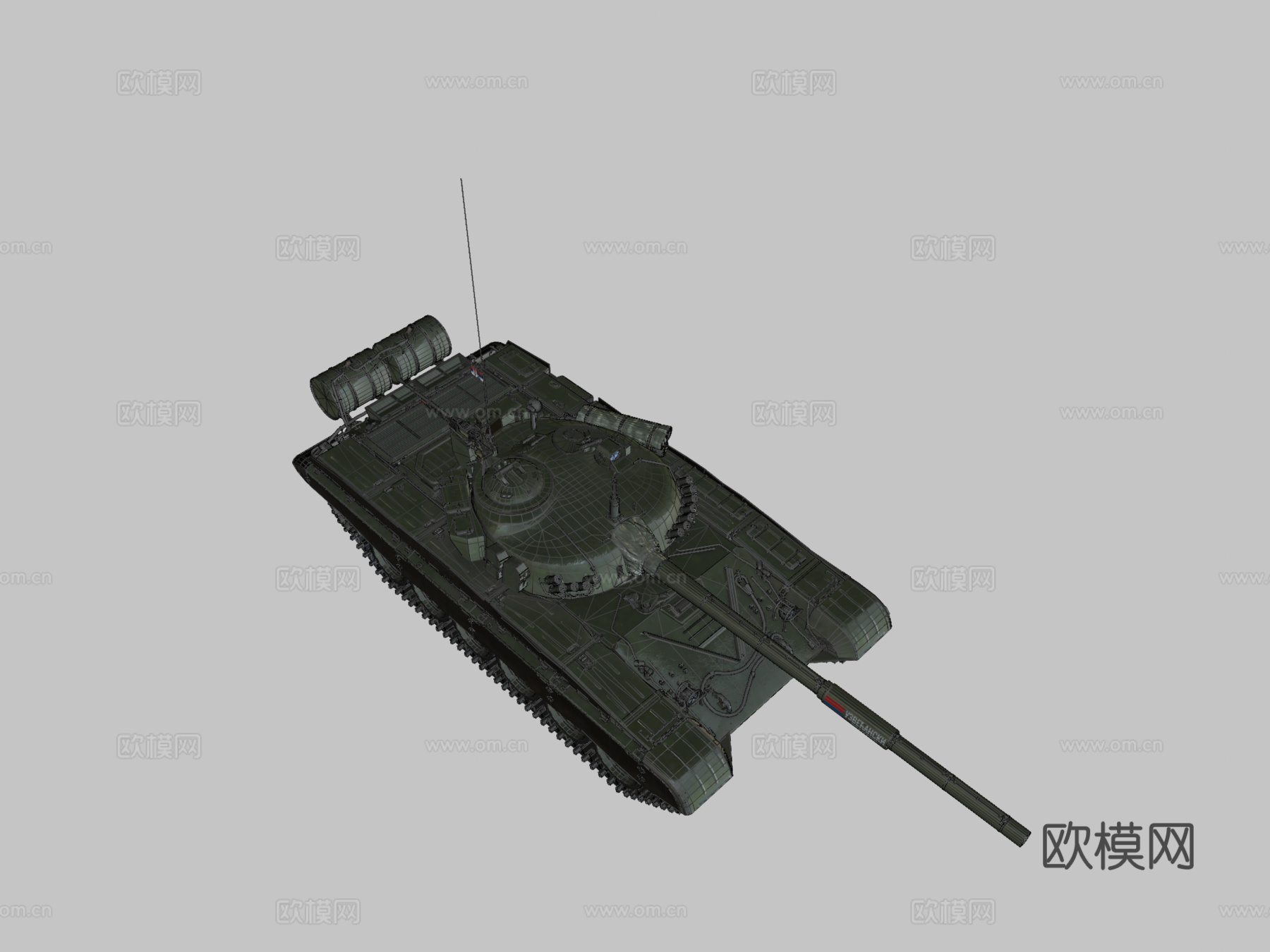 久罗达科维奇M843d模型下载（渲染图2）