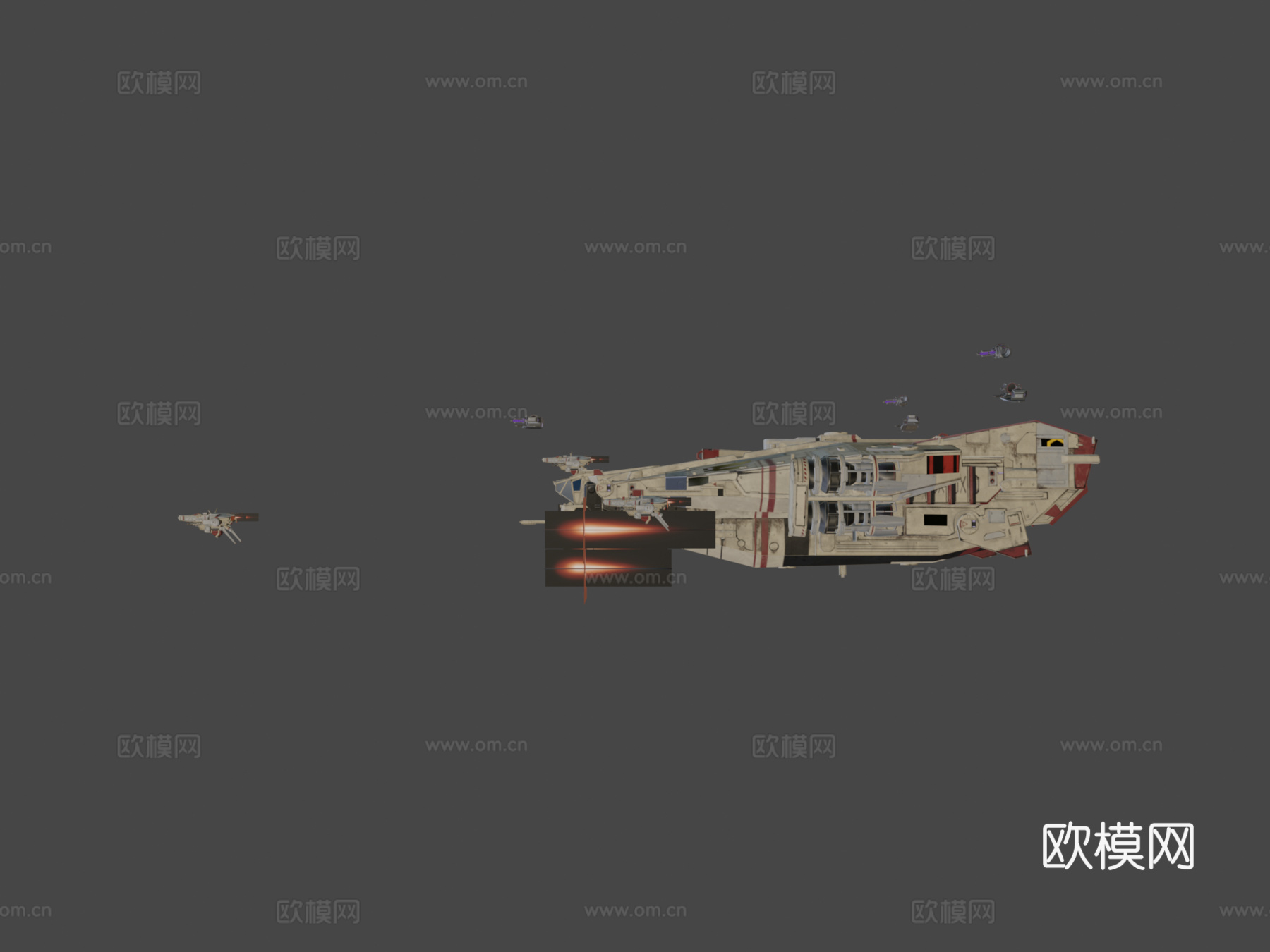 布罗克3d模型下载（渲染图5）