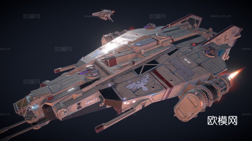 布罗克3d模型下载（渲染图1）