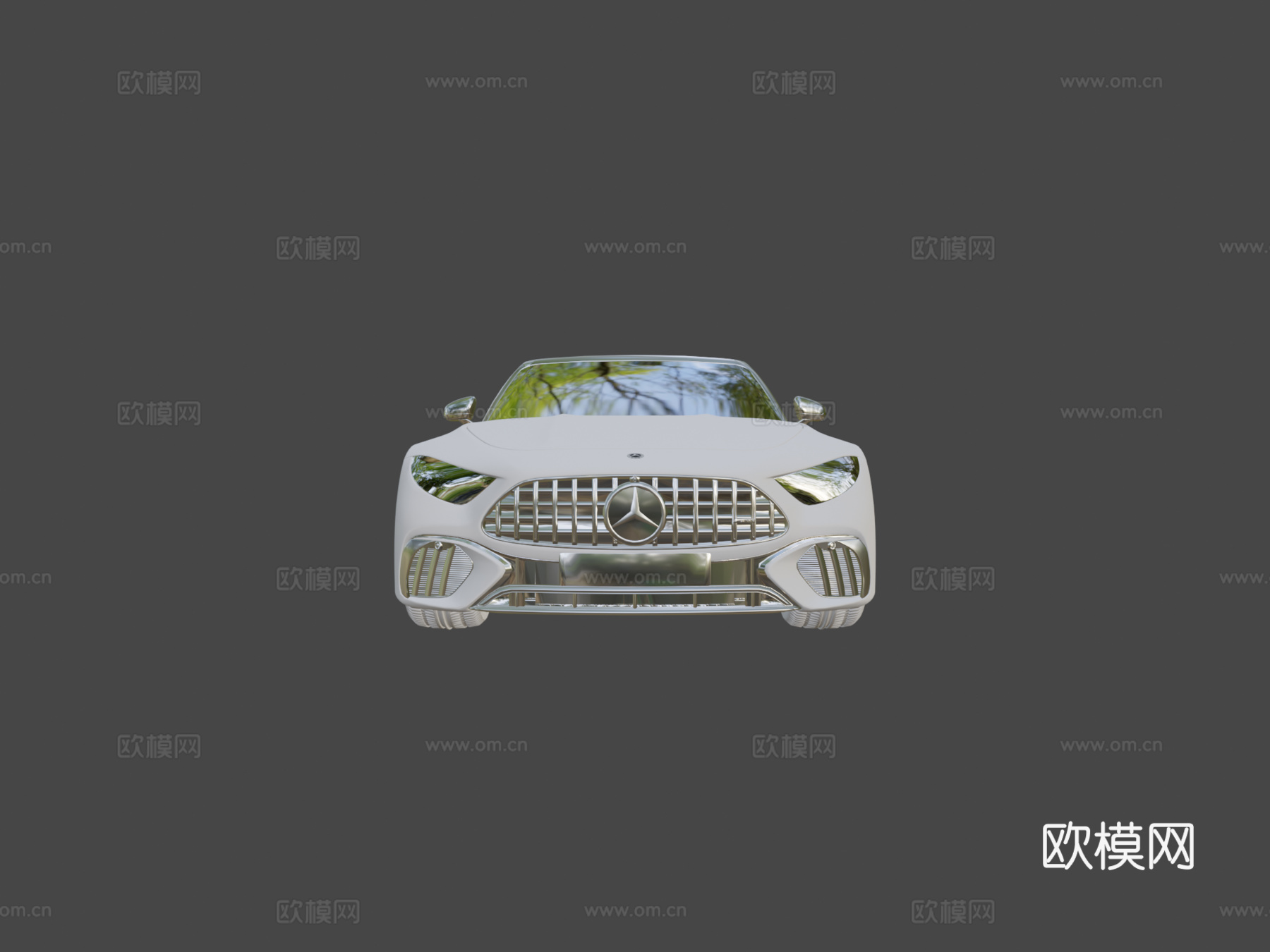 梅赛德斯奔驰 SL63 AMG3d模型下载（渲染图6）