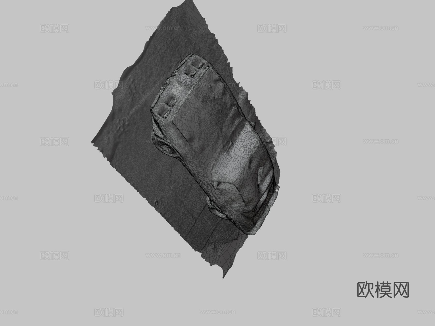 庞蒂亚克 火鸟 公式版3d模型下载（渲染图3）