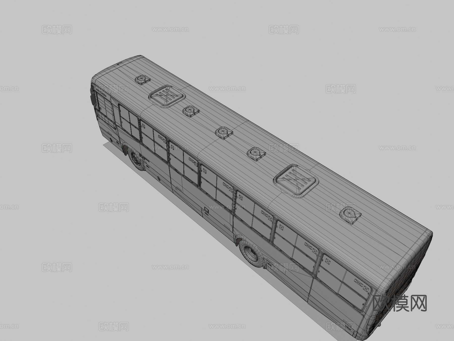 马可波罗都灵VW172303d模型下载（渲染图3）