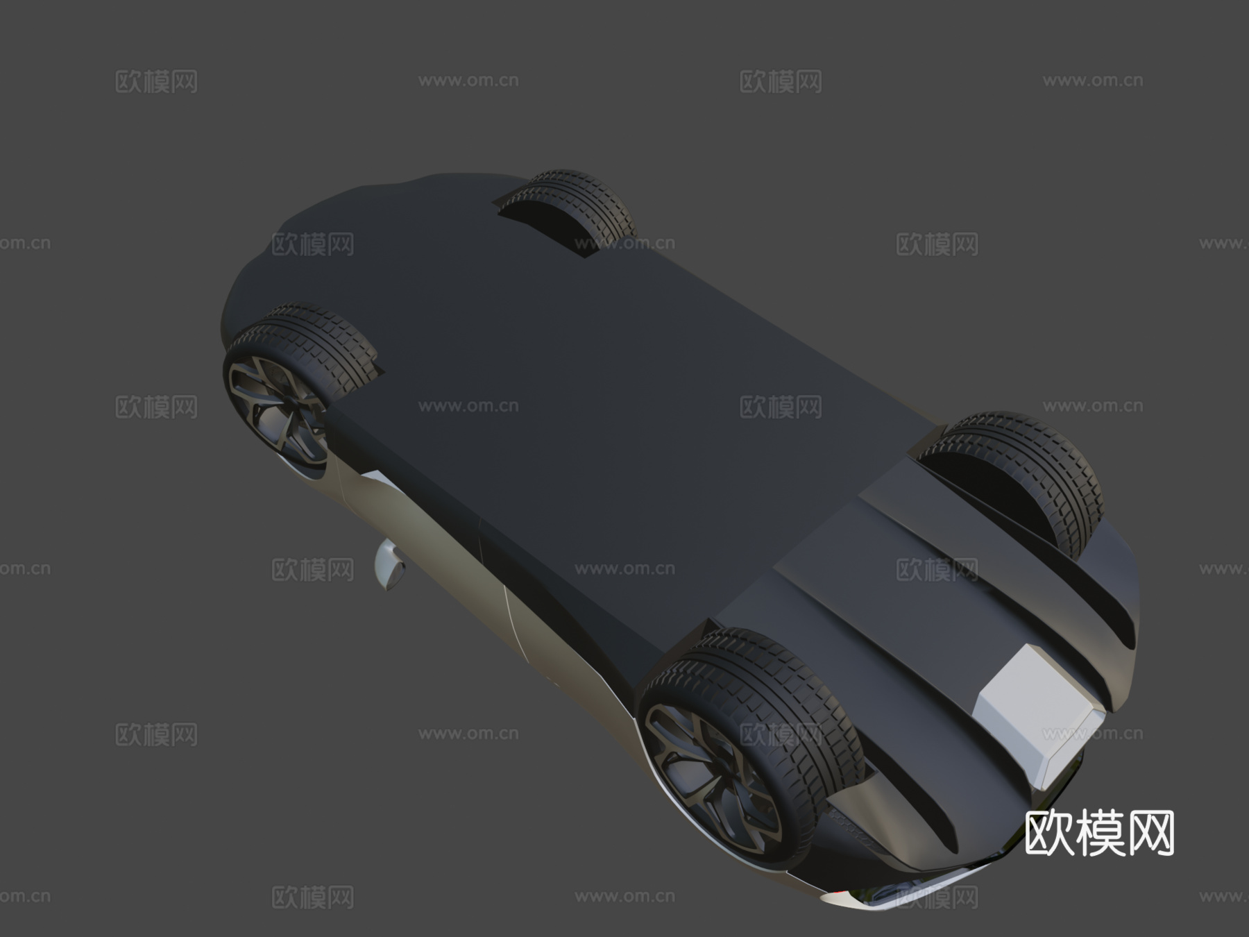 布加迪 W16 密斯特拉尔3d模型下载（渲染图8）