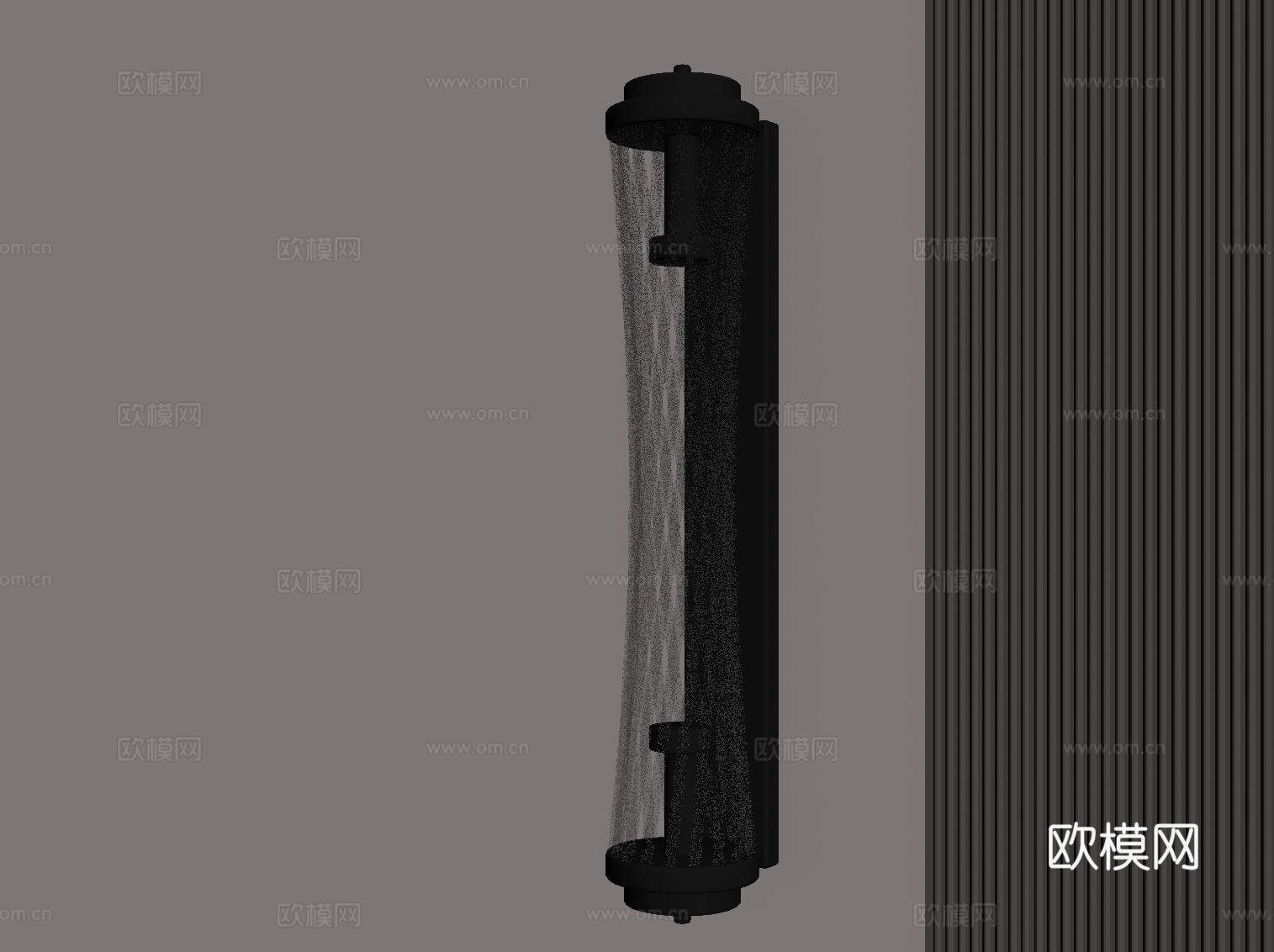 现代意式壁灯su模型