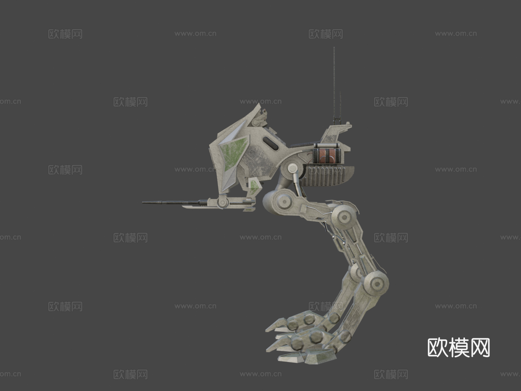ATRT 全地形侦察运输车3d模型下载（渲染图8）