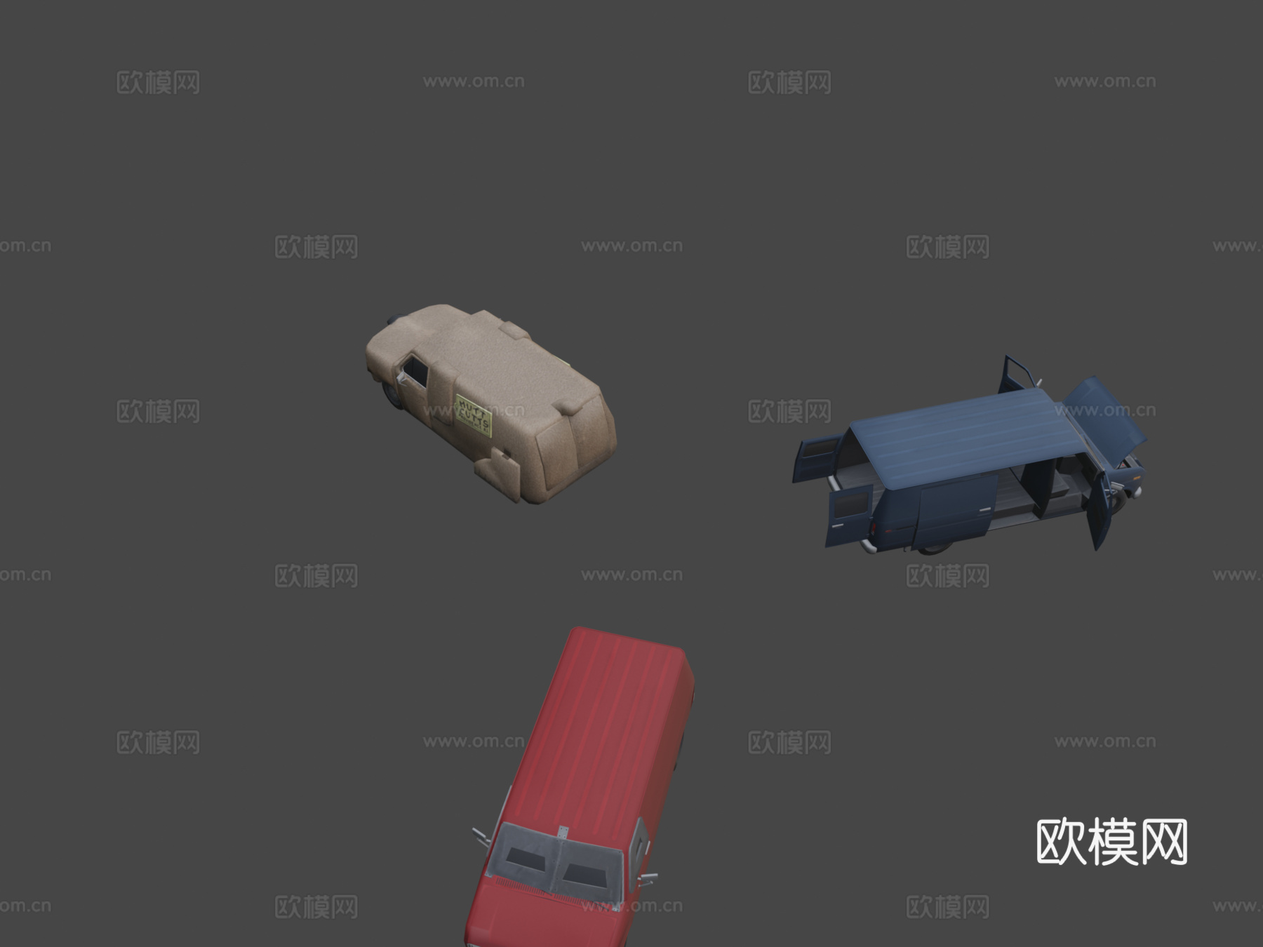 福特 Econoline E150 以 MUTT CUTTS3d模型下载（渲染图8）