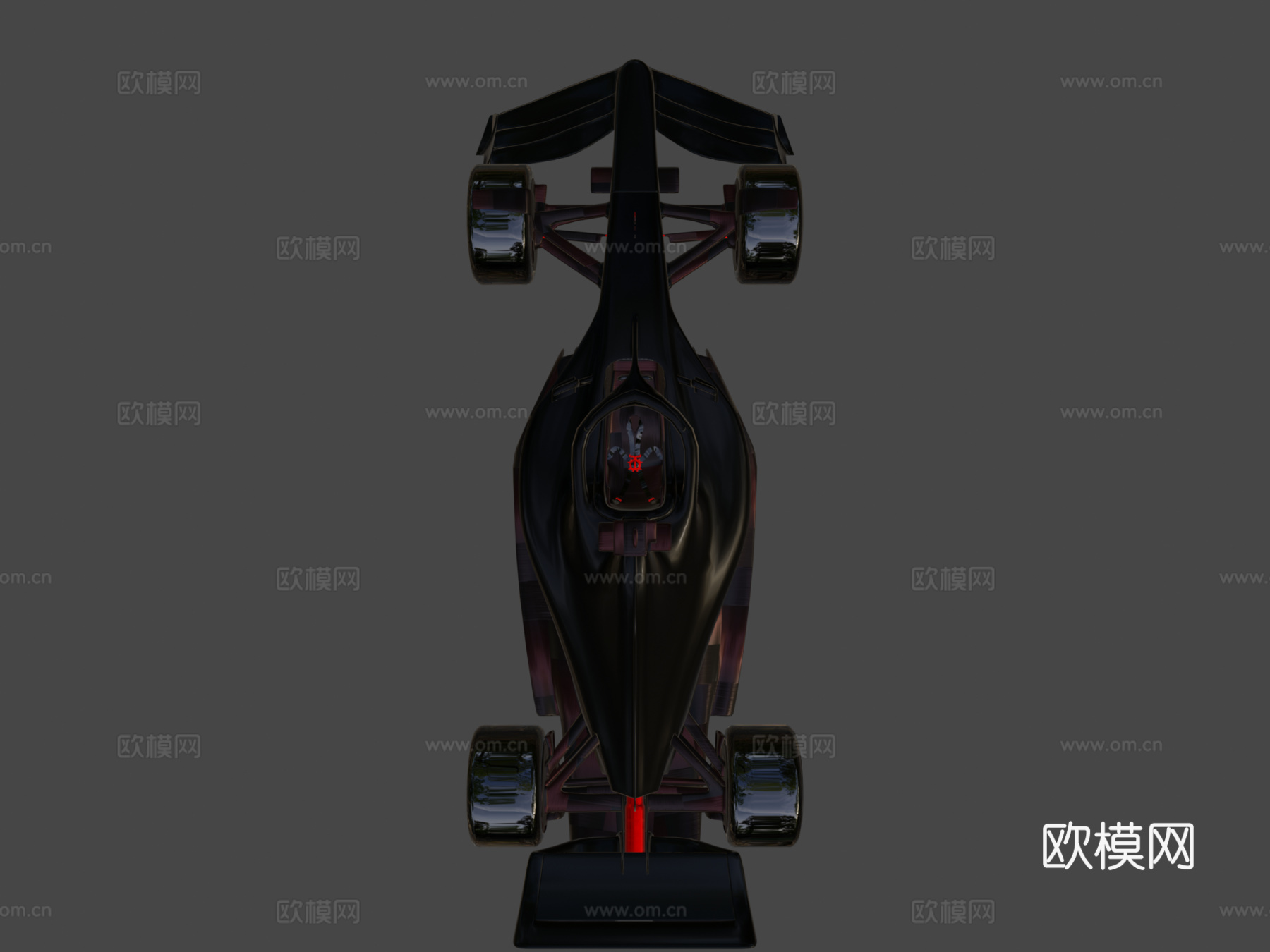 F1梅赛德斯W13概念车3d模型下载（渲染图8）