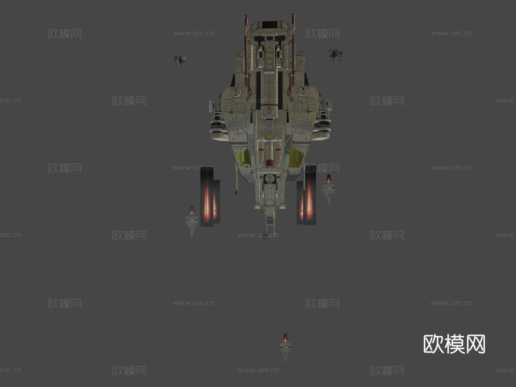 布罗克3d模型下载（渲染图7）