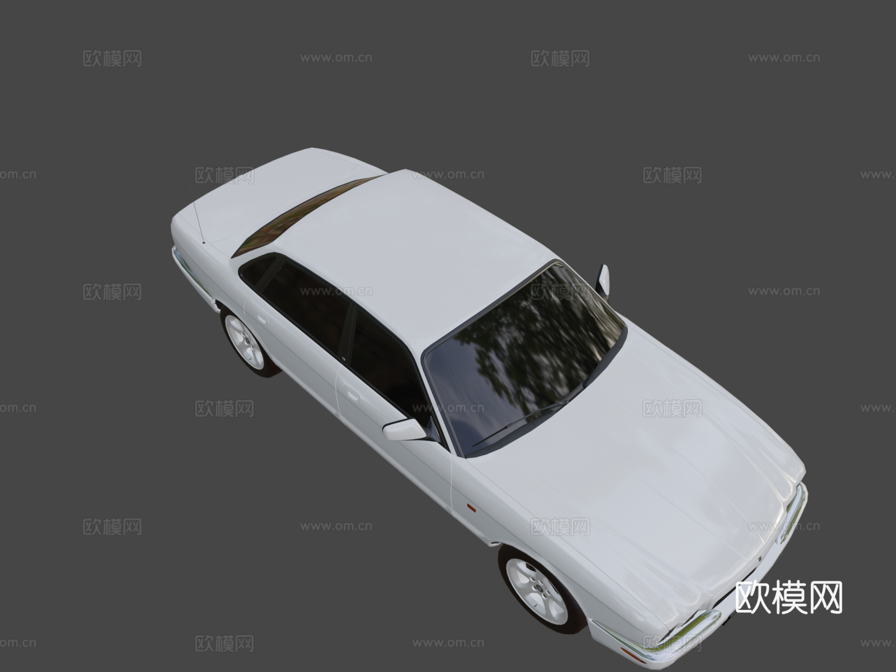 年 捷豹 XJ 运动版3d模型下载（渲染图8）
