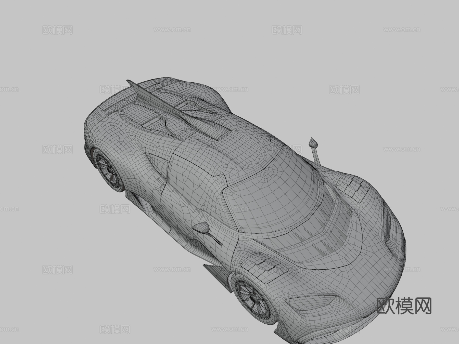 梅赛德斯 AMG 项目 ONE3d模型下载（渲染图3）