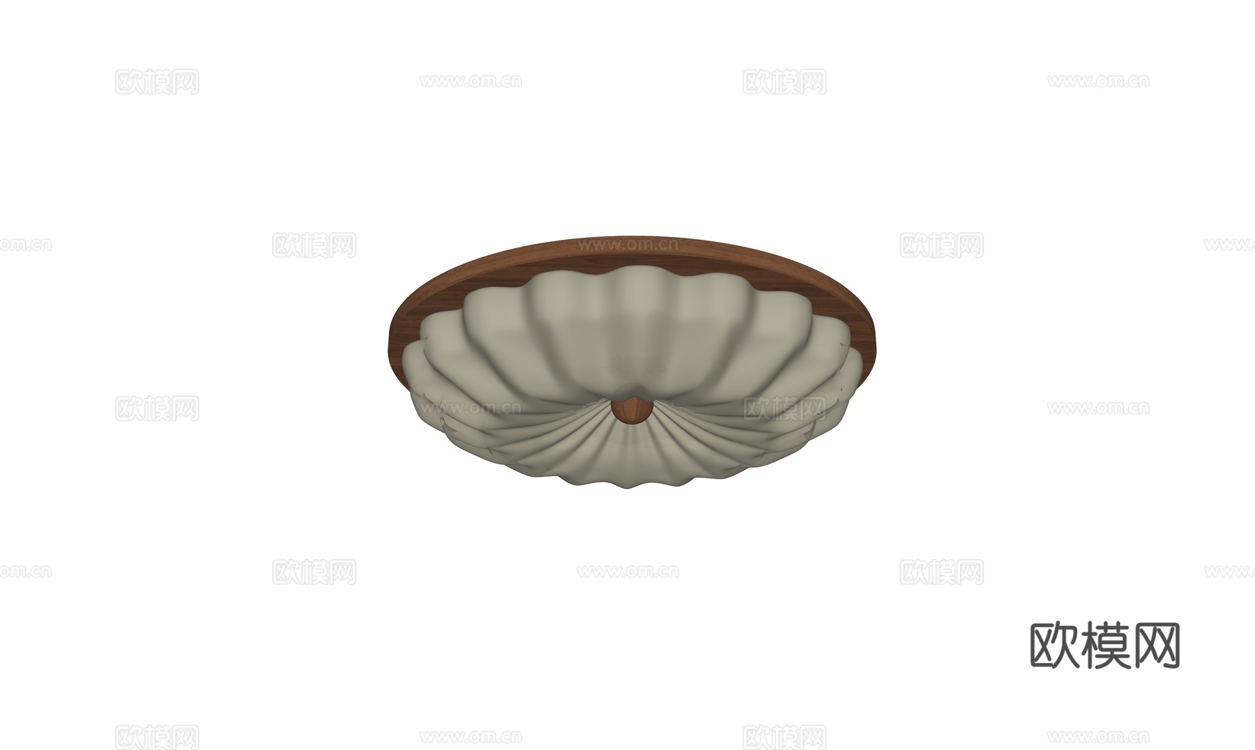 中古吊灯 中古风吊灯  中式侘寂吊灯su模型