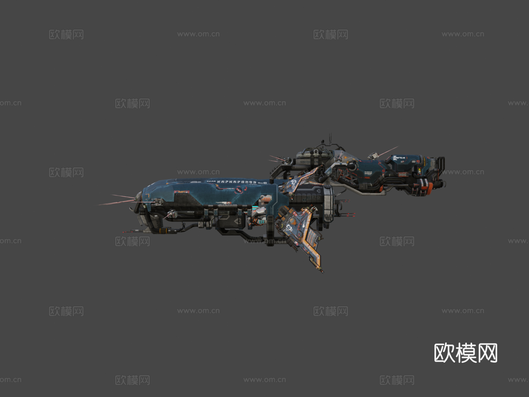 卡卡洛顿3d模型下载（渲染图6）