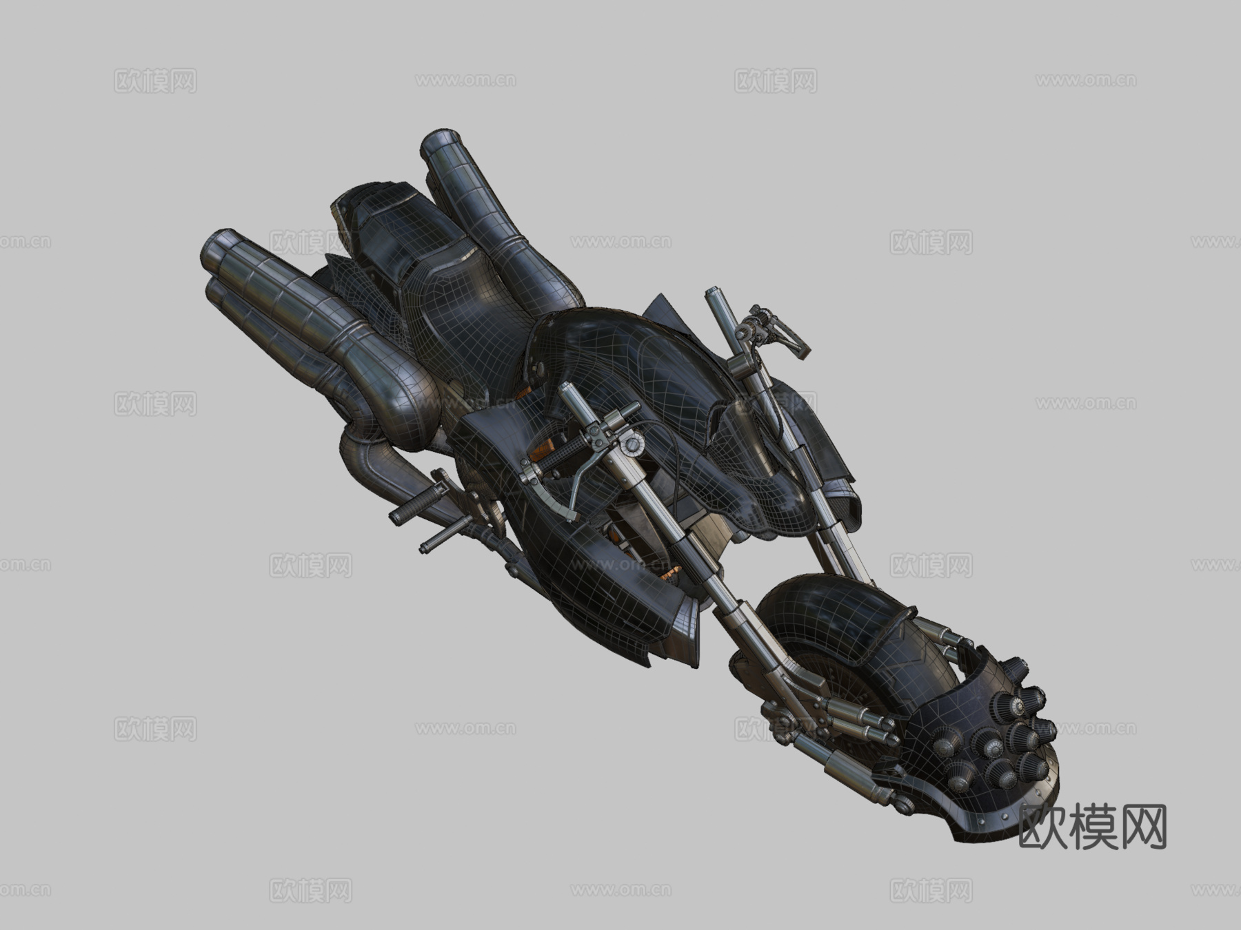 哈迪戴托纳 FF7 重制版3d模型下载（渲染图2）