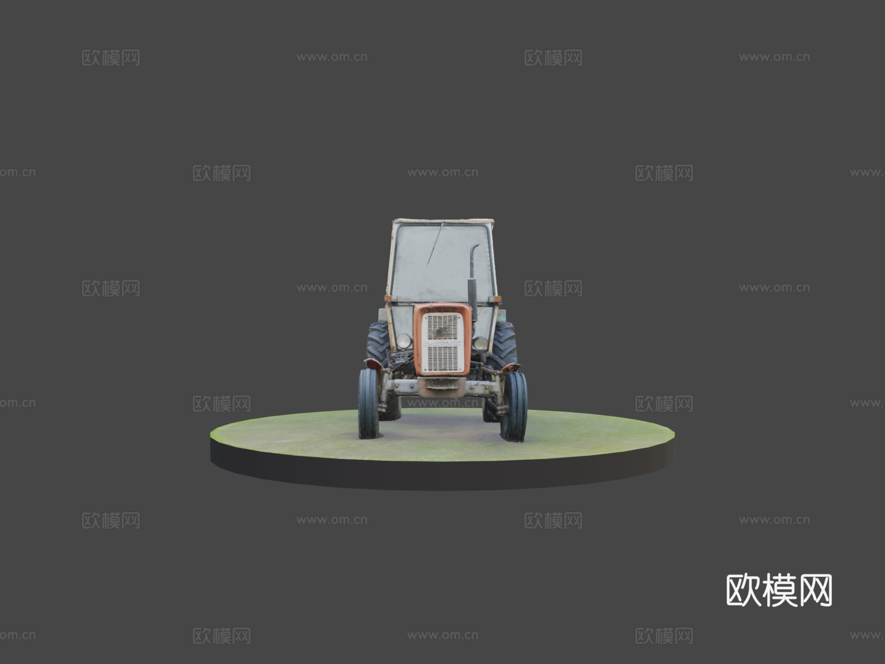 乌尔苏斯 C360 拖拉机3d模型下载（渲染图5）