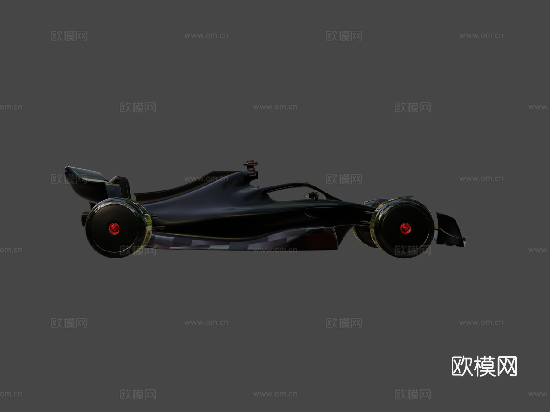 F1梅赛德斯W13概念车3d模型下载（渲染图6）