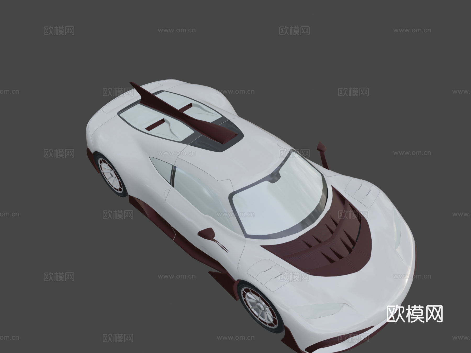 梅赛德斯 AMG 项目 ONE3d模型下载（渲染图8）