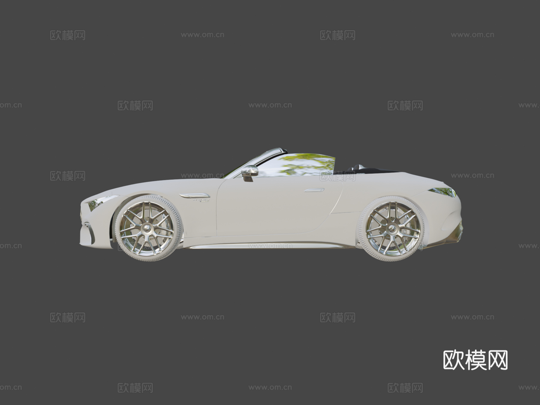 梅赛德斯奔驰 SL63 AMG3d模型下载（渲染图5）