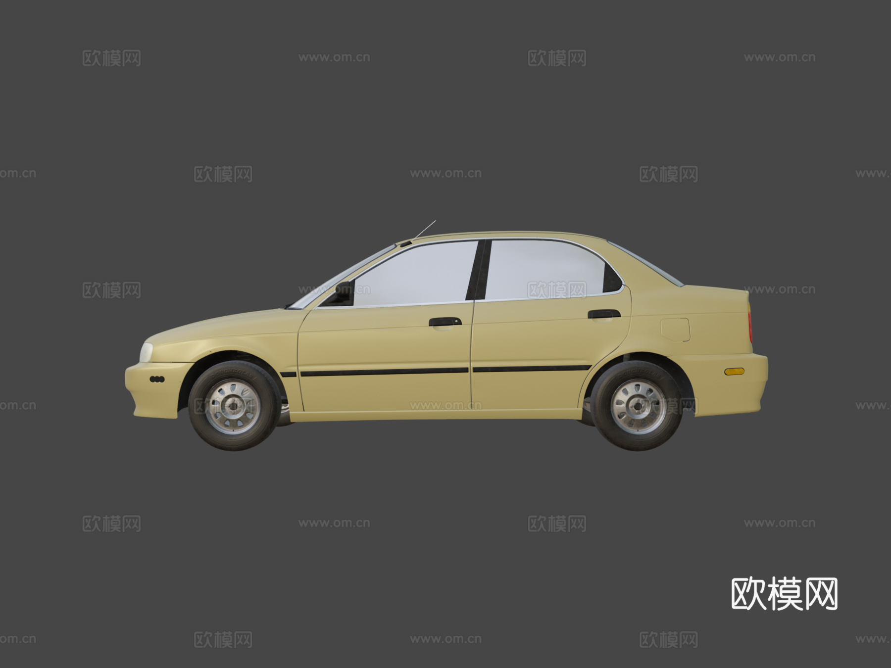 铃木Esteem 19983d模型下载（渲染图7）