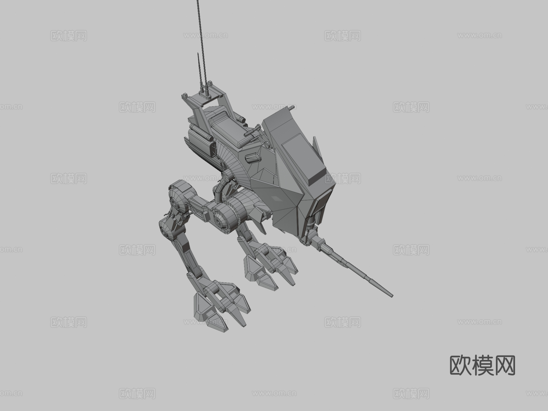 ATRT 全地形侦察运输车3d模型下载（渲染图3）