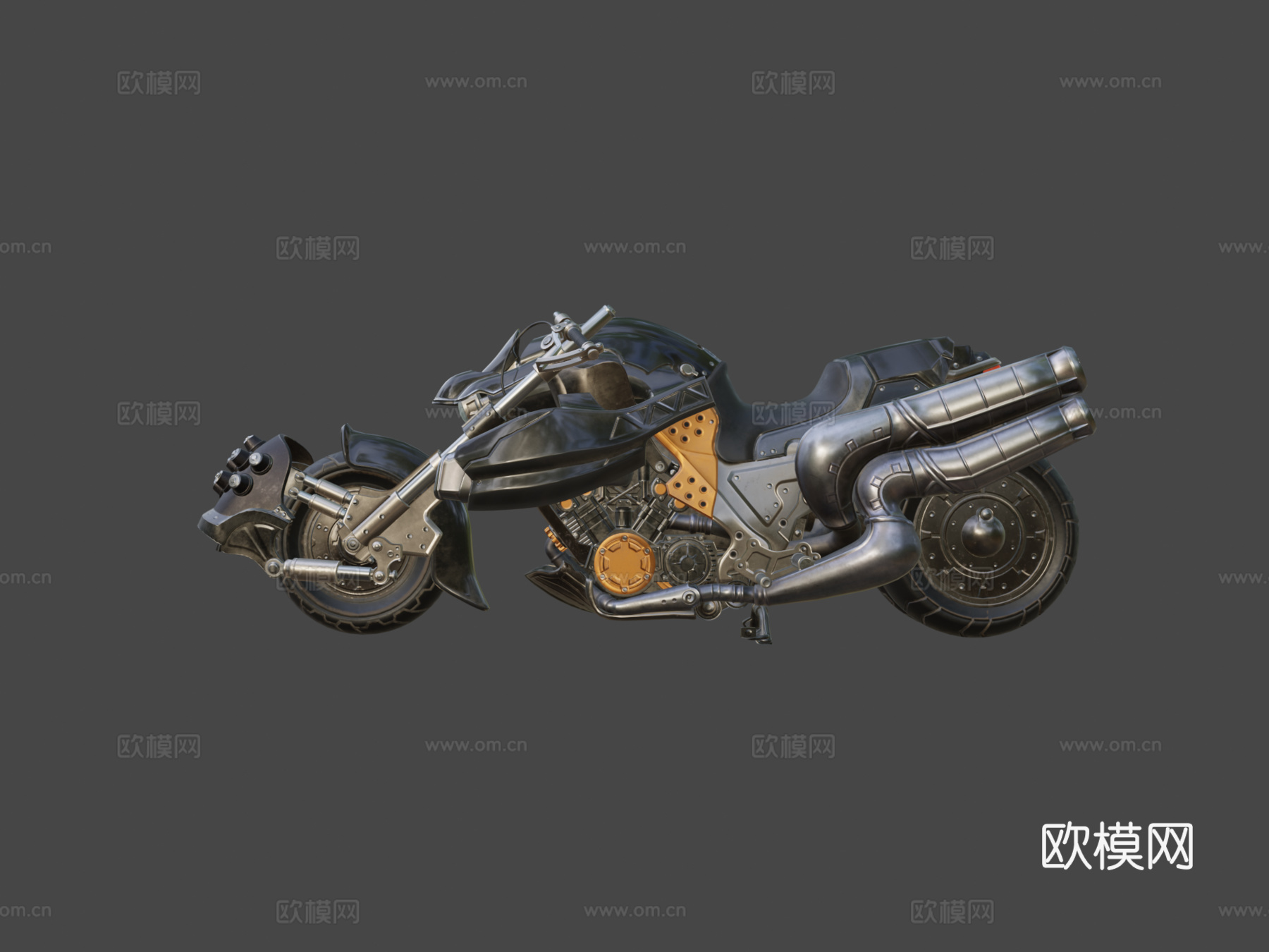 哈迪戴托纳 FF7 重制版3d模型下载（渲染图8）