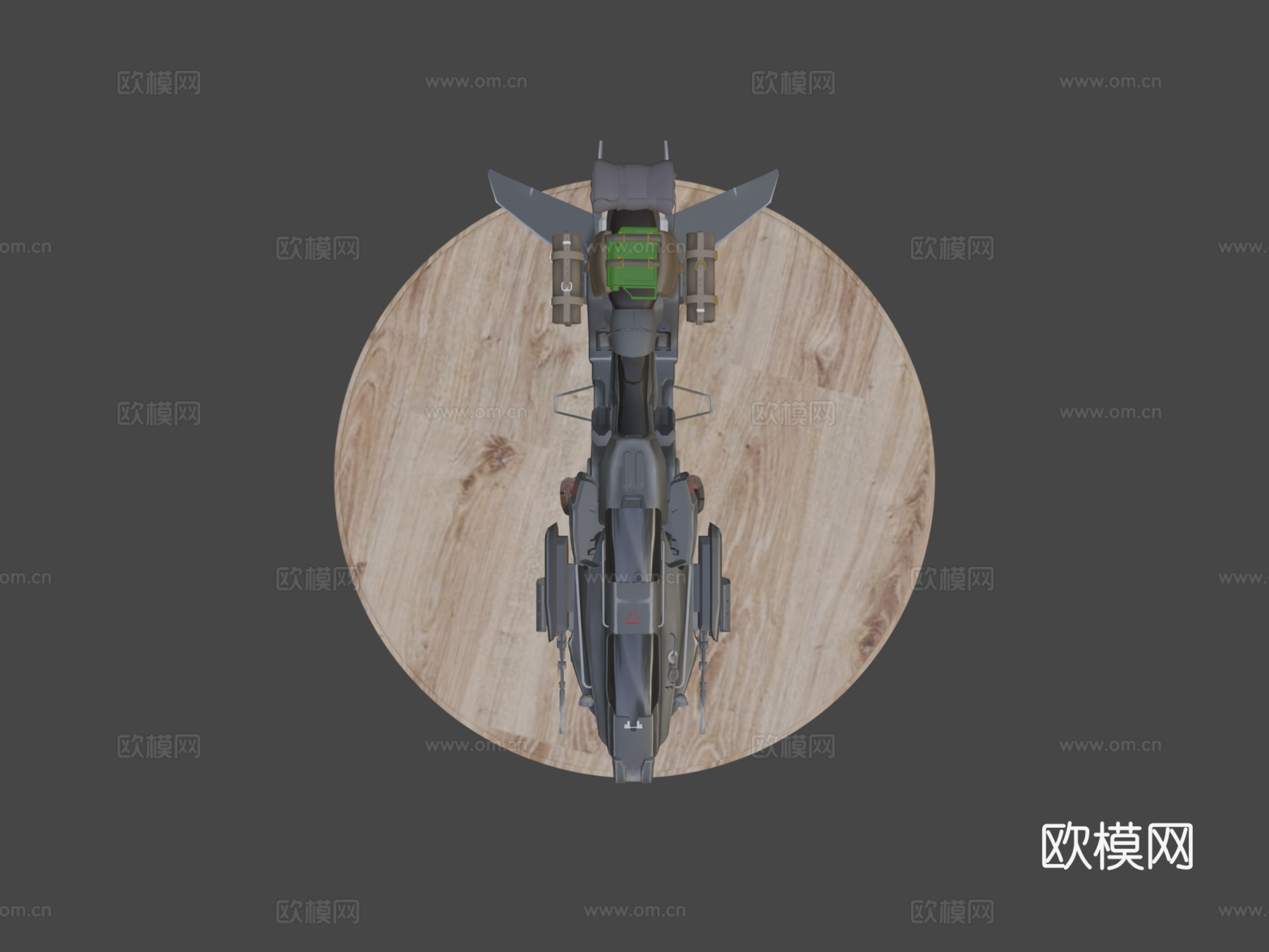 悬浮摩托3d模型下载（渲染图8）