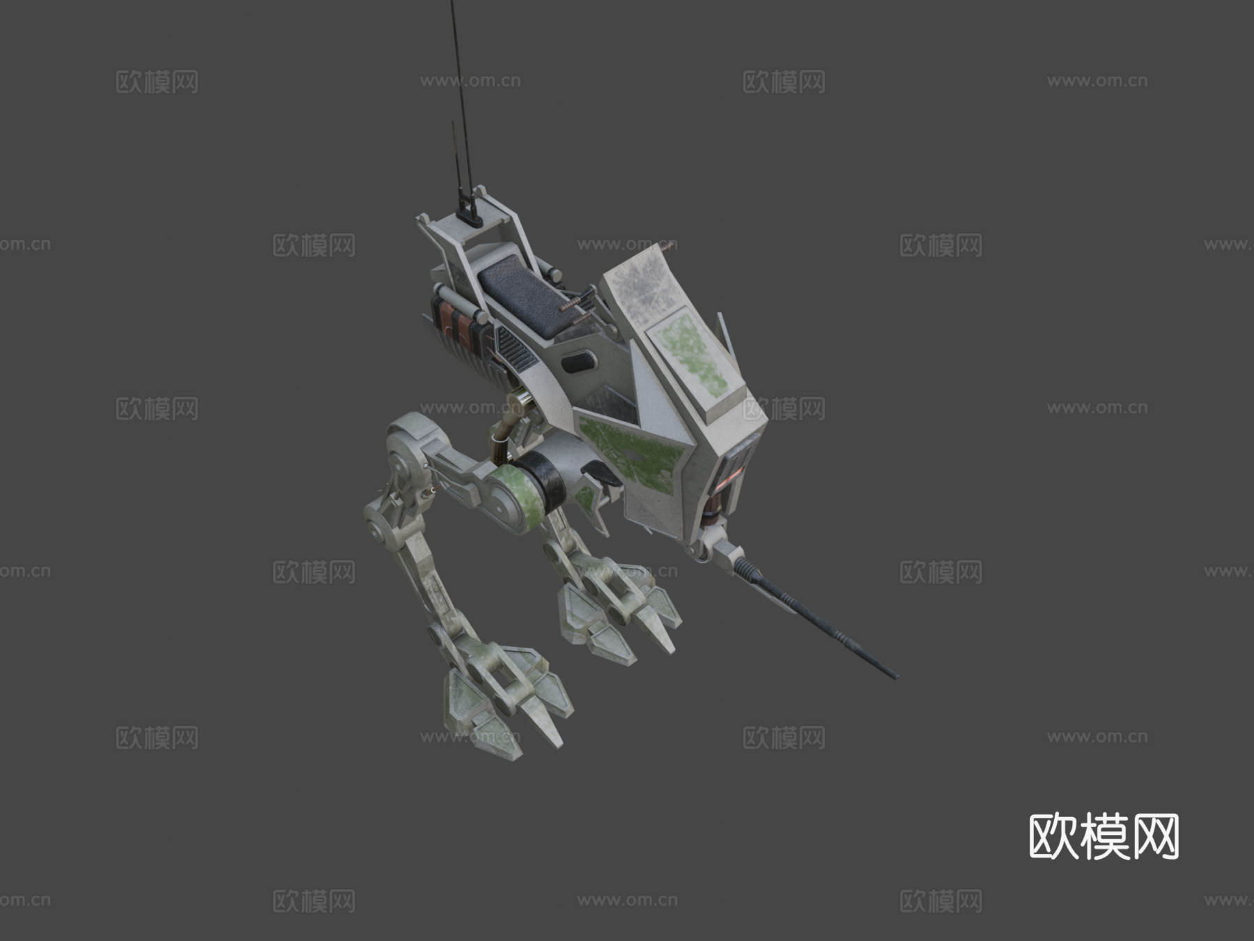 ATRT 全地形侦察运输车3d模型下载（渲染图7）