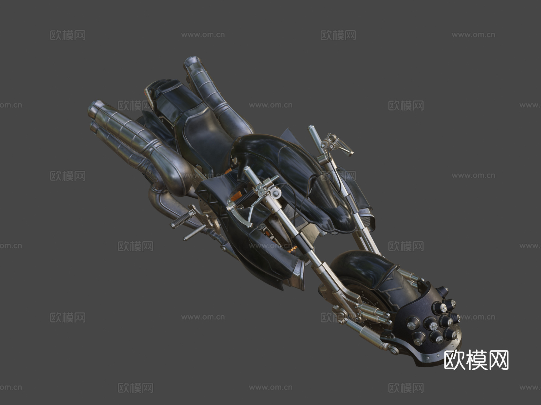 哈迪戴托纳 FF7 重制版3d模型下载（渲染图5）