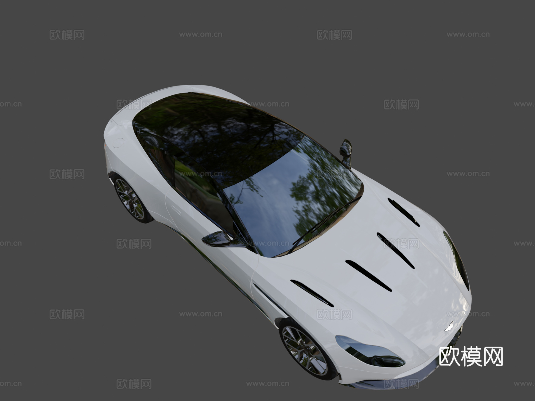 阿斯顿马丁db113d模型下载（渲染图8）