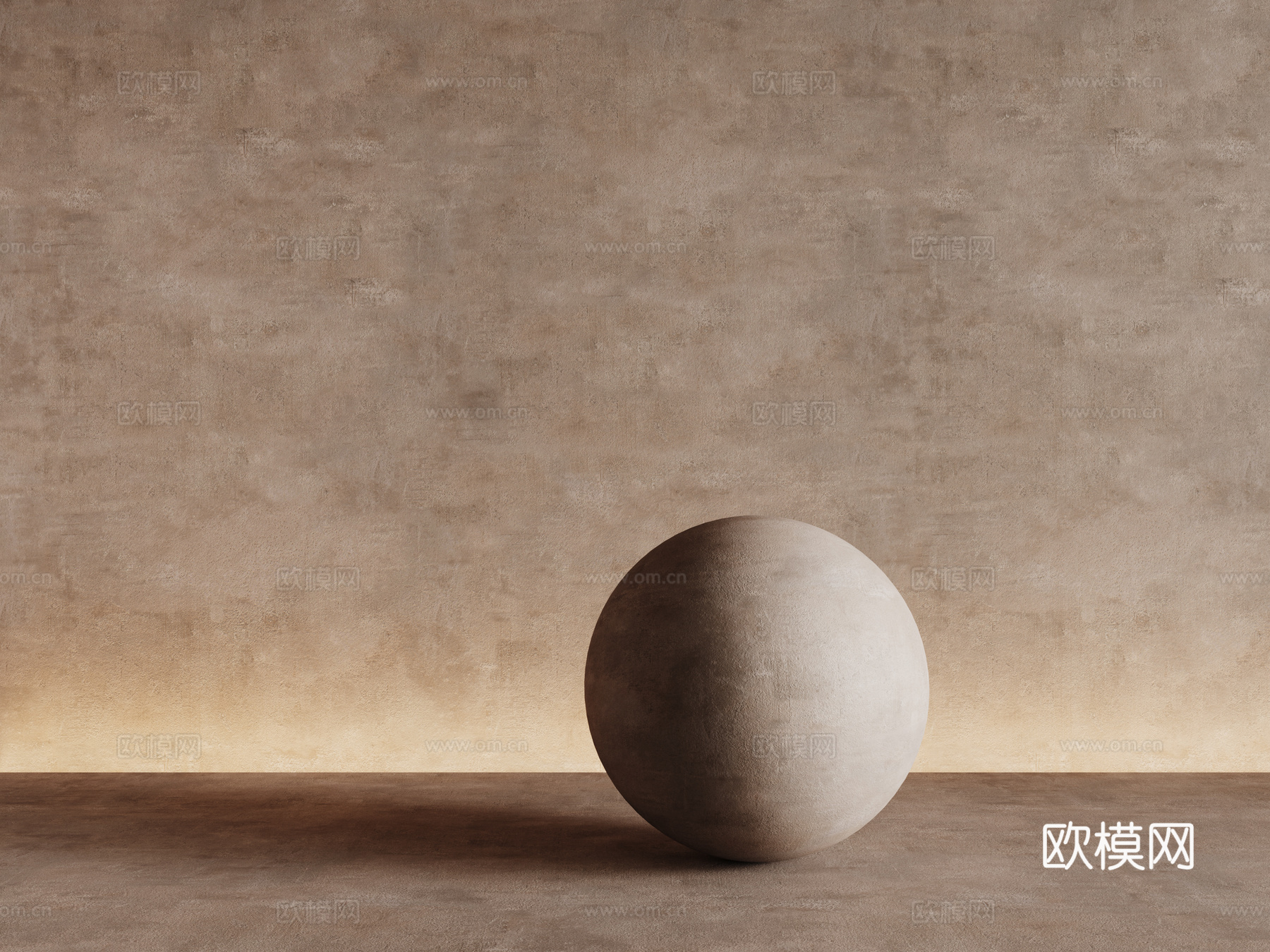 现代涂料 微水泥 艺术漆 肌理漆 水泥墙su模型