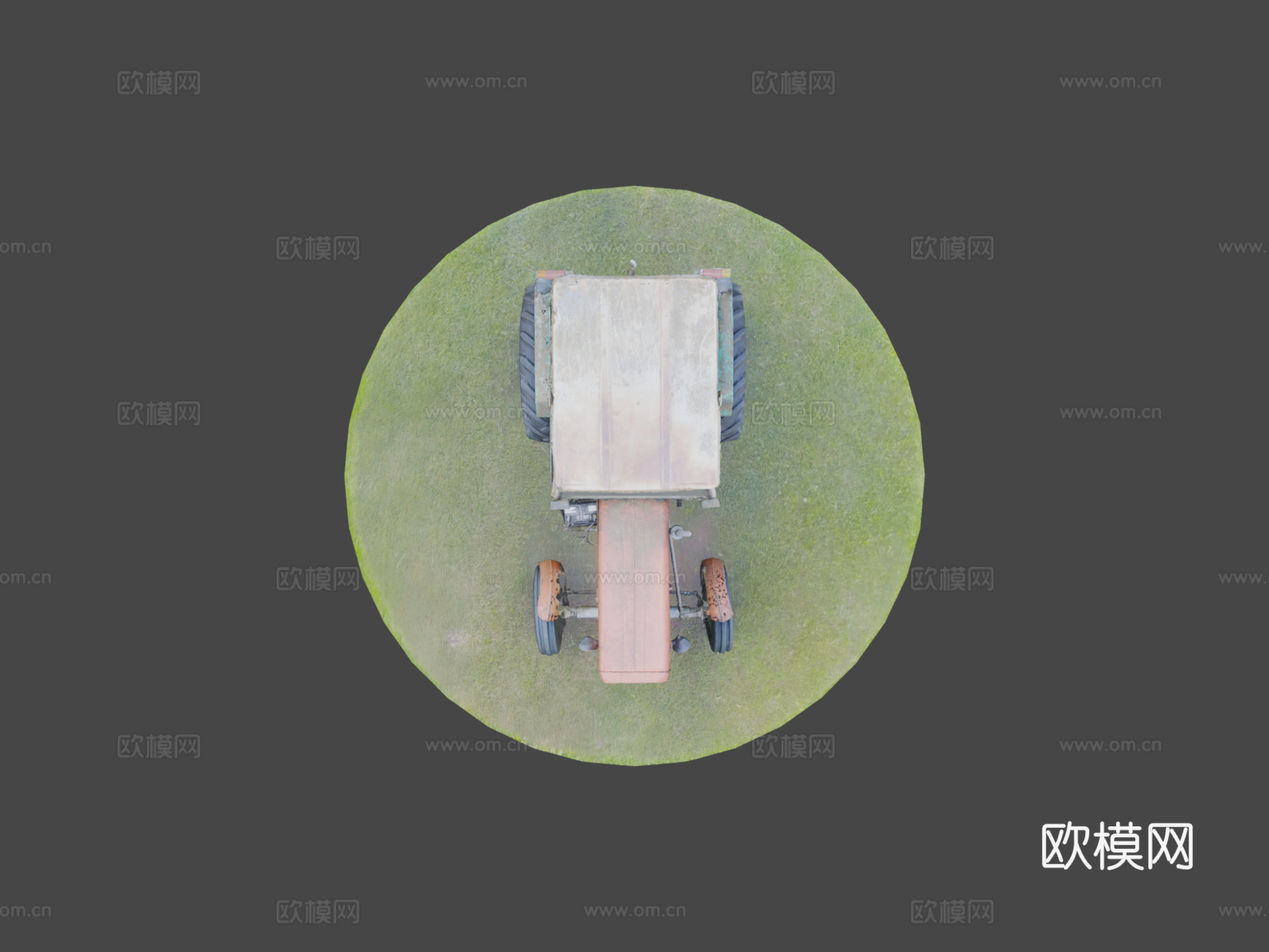 乌尔苏斯 C360 拖拉机3d模型下载（渲染图7）