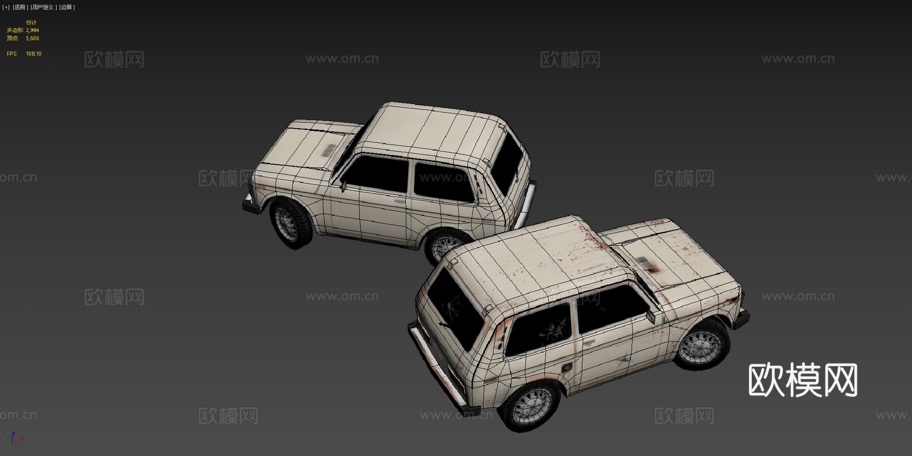 拉达 尼瓦3d模型下载（渲染图4）