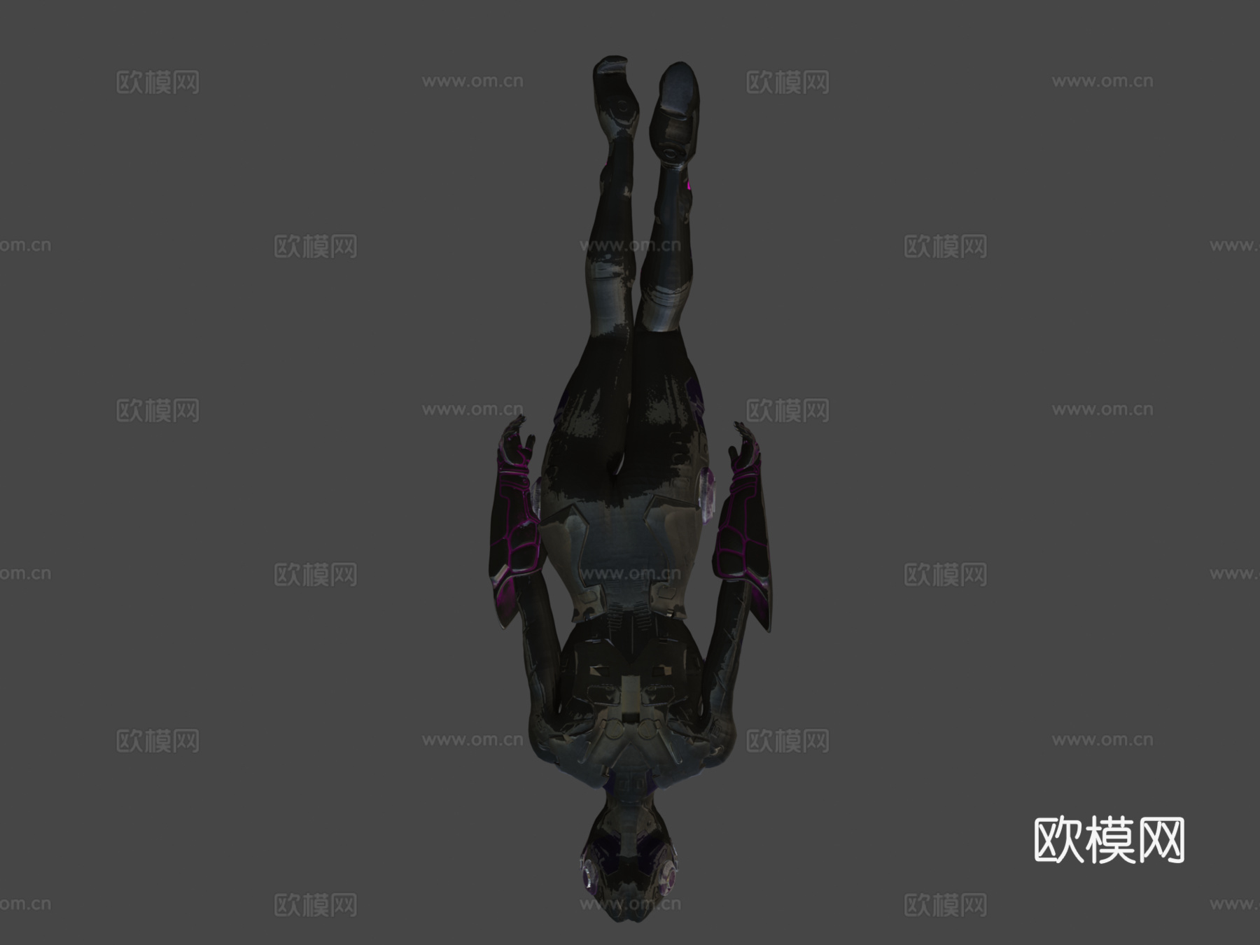 赛博装甲 作者 Oscar Creativo3d模型下载（渲染图8）